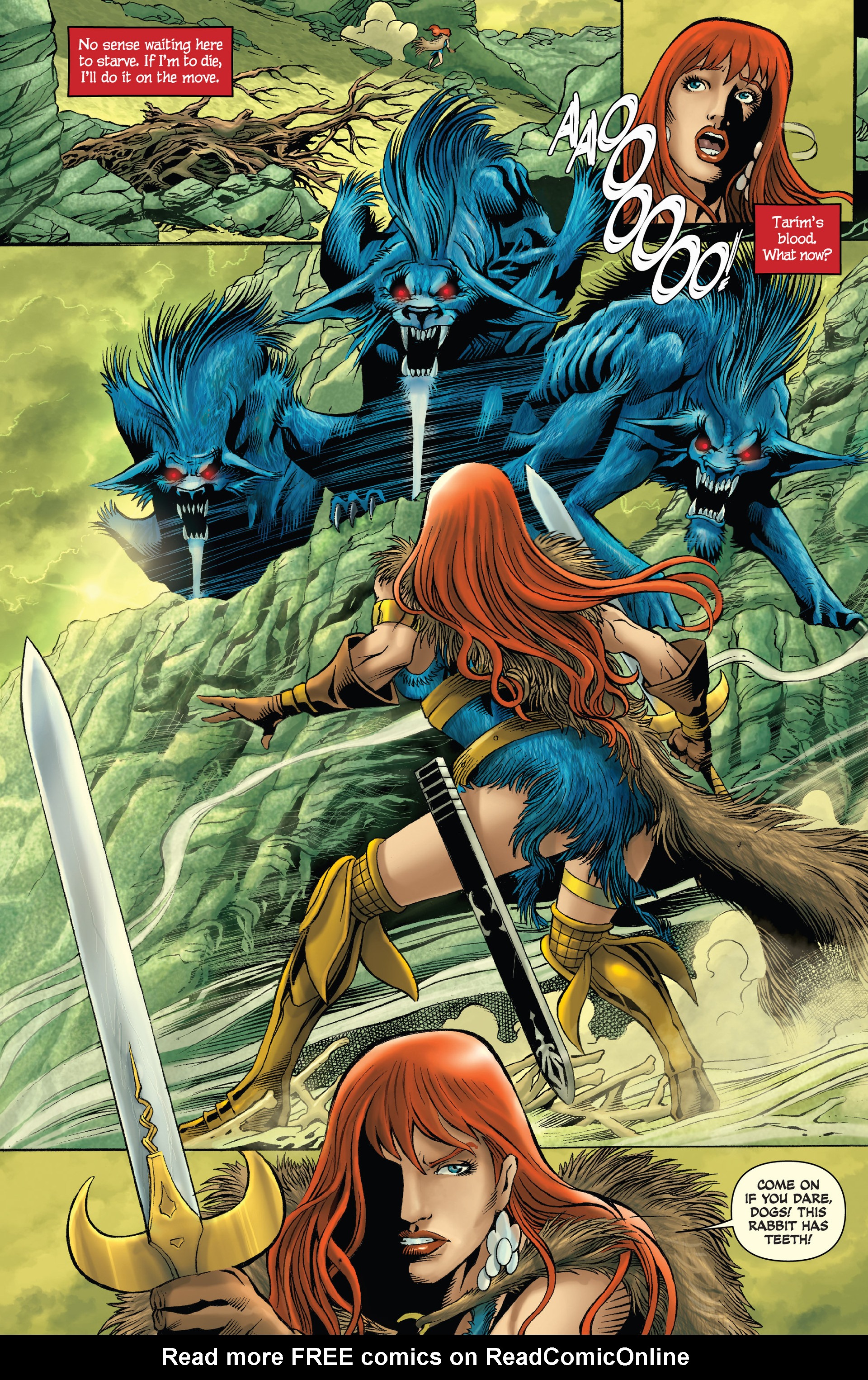 Read online Red Sonja: Unchained comic -  Issue #4 - 7