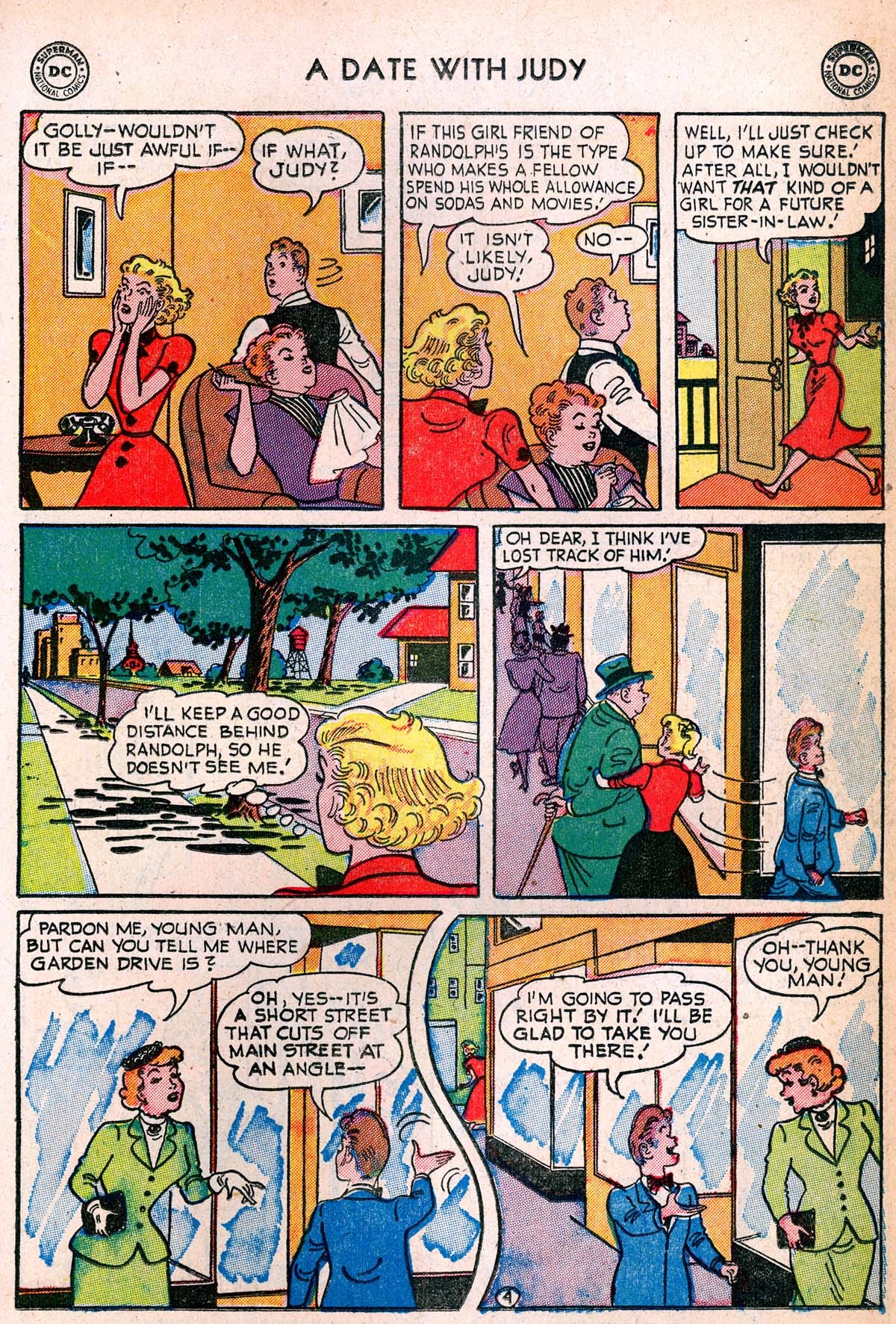 Read online A Date with Judy comic -  Issue #33 - 23