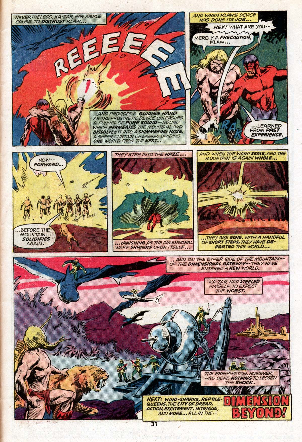 Read online Ka-Zar comic -  Issue #16 - 21