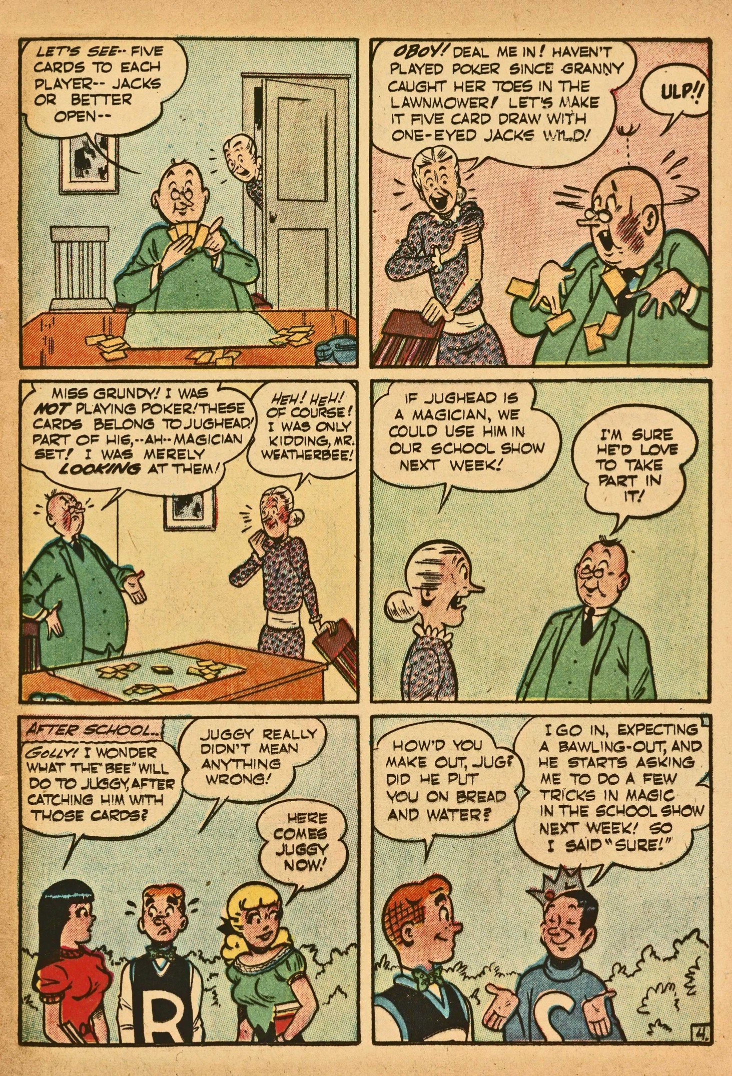 Read online Pep Comics comic -  Issue #88 - 21