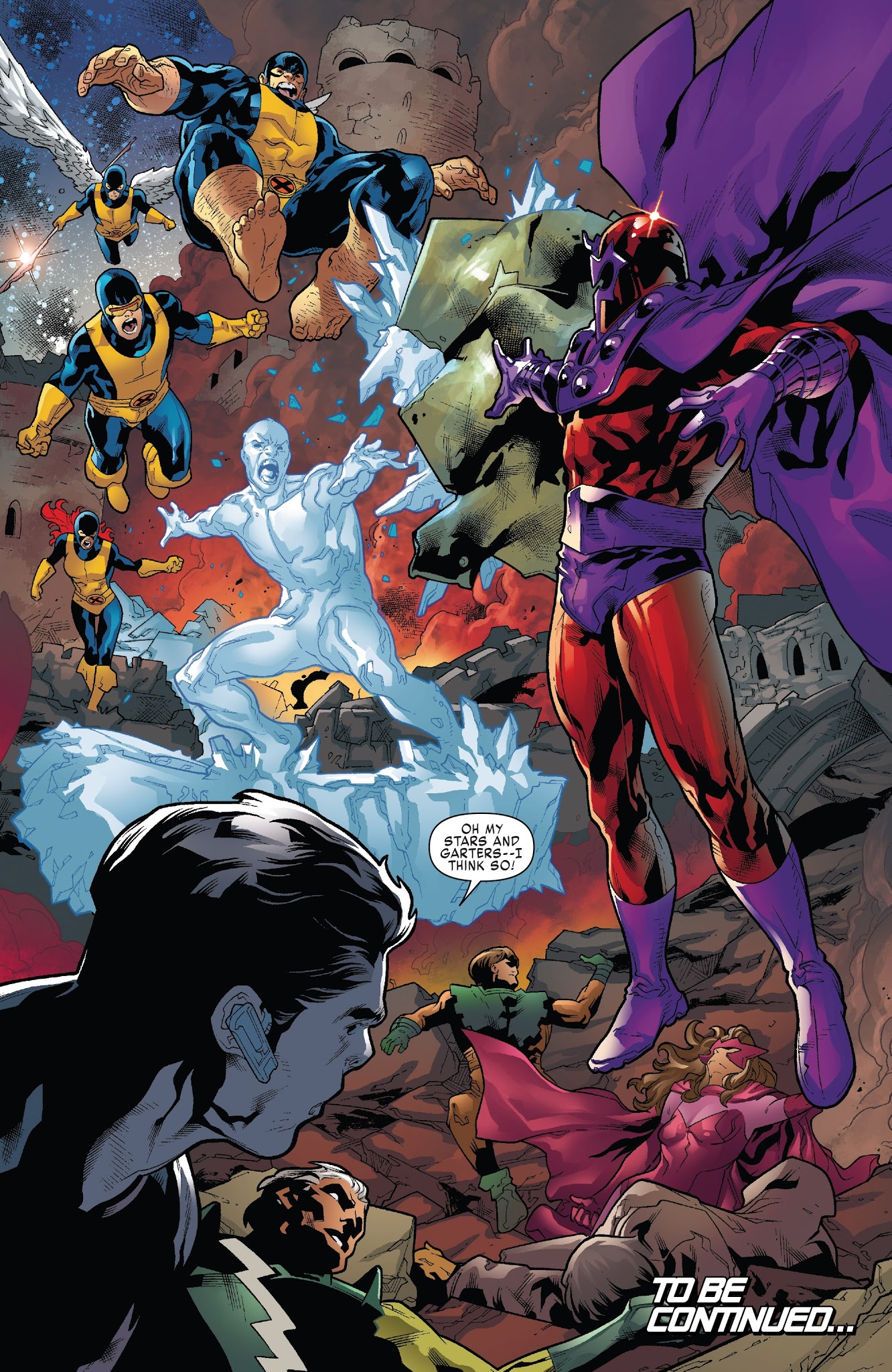 Read online X-Men: Blue comic -  Issue #18 - 20