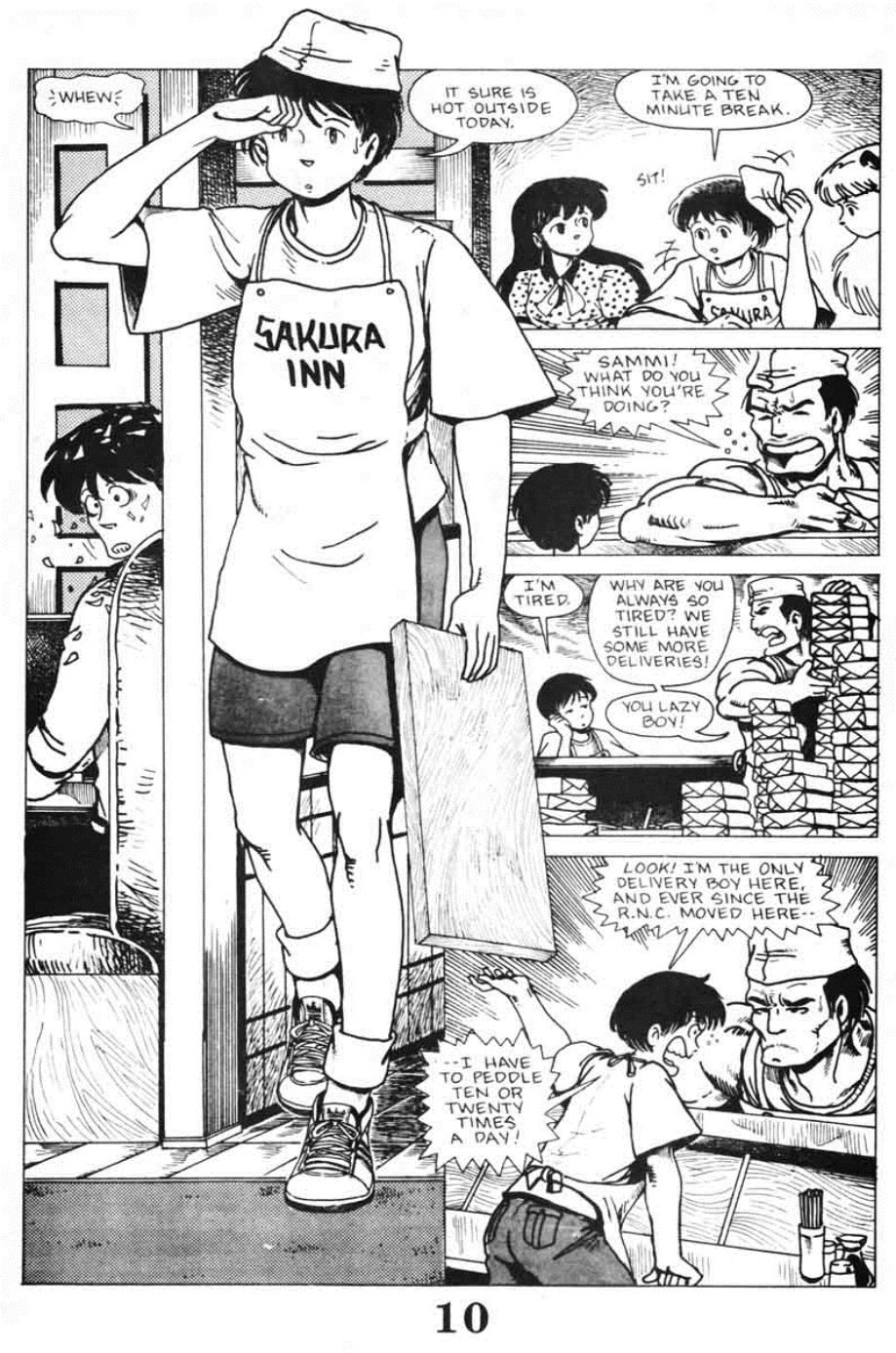 Read online Ninja High School (1986) comic -  Issue #6 - 12