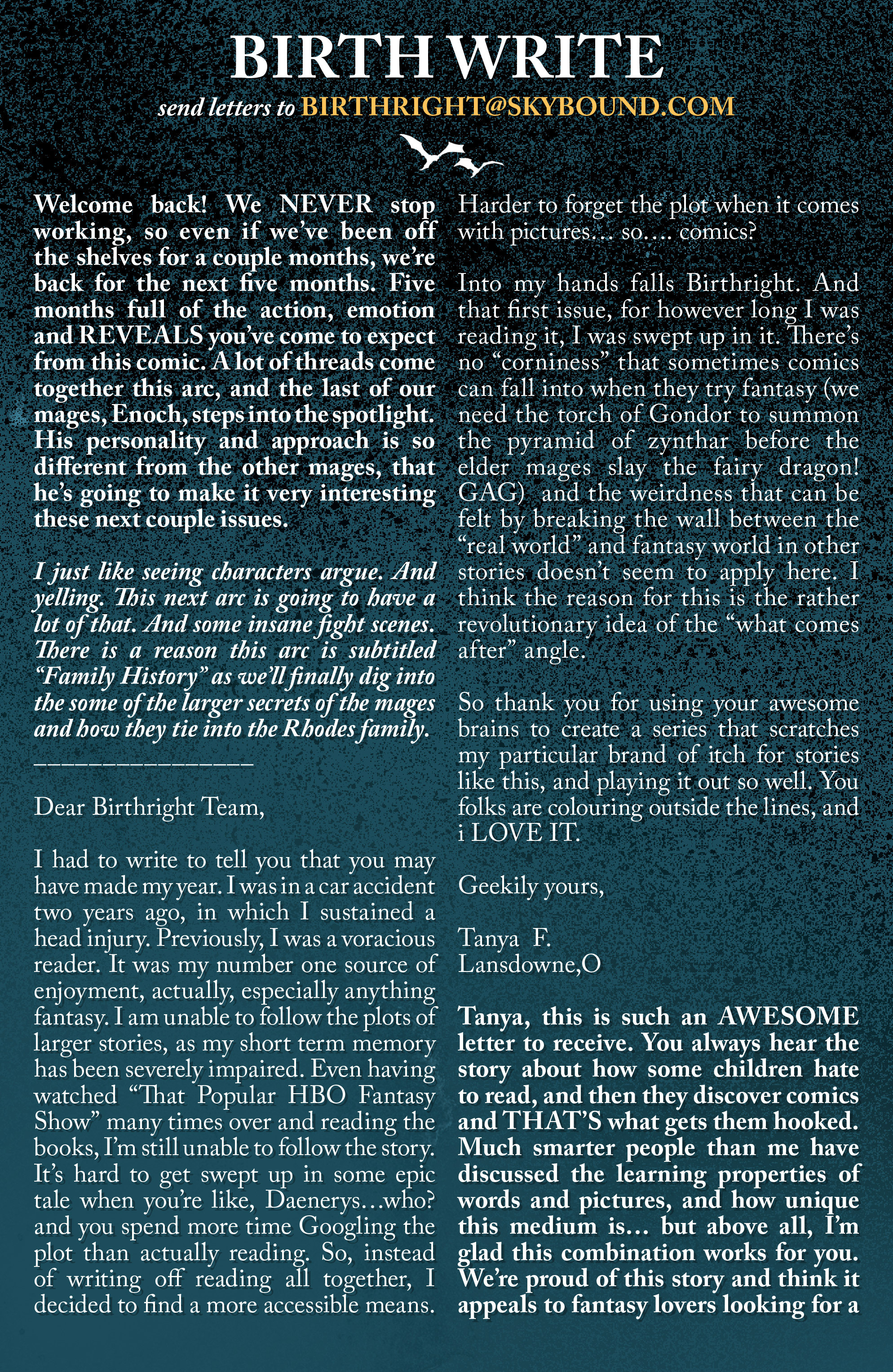 Read online Birthright (2014) comic -  Issue #16 - 22