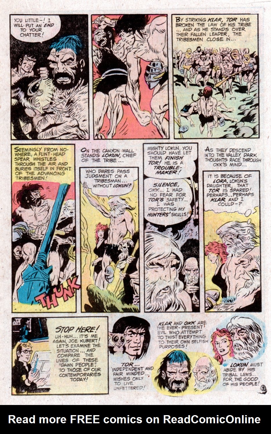 Read online Tor (1975) comic -  Issue #2 - 10