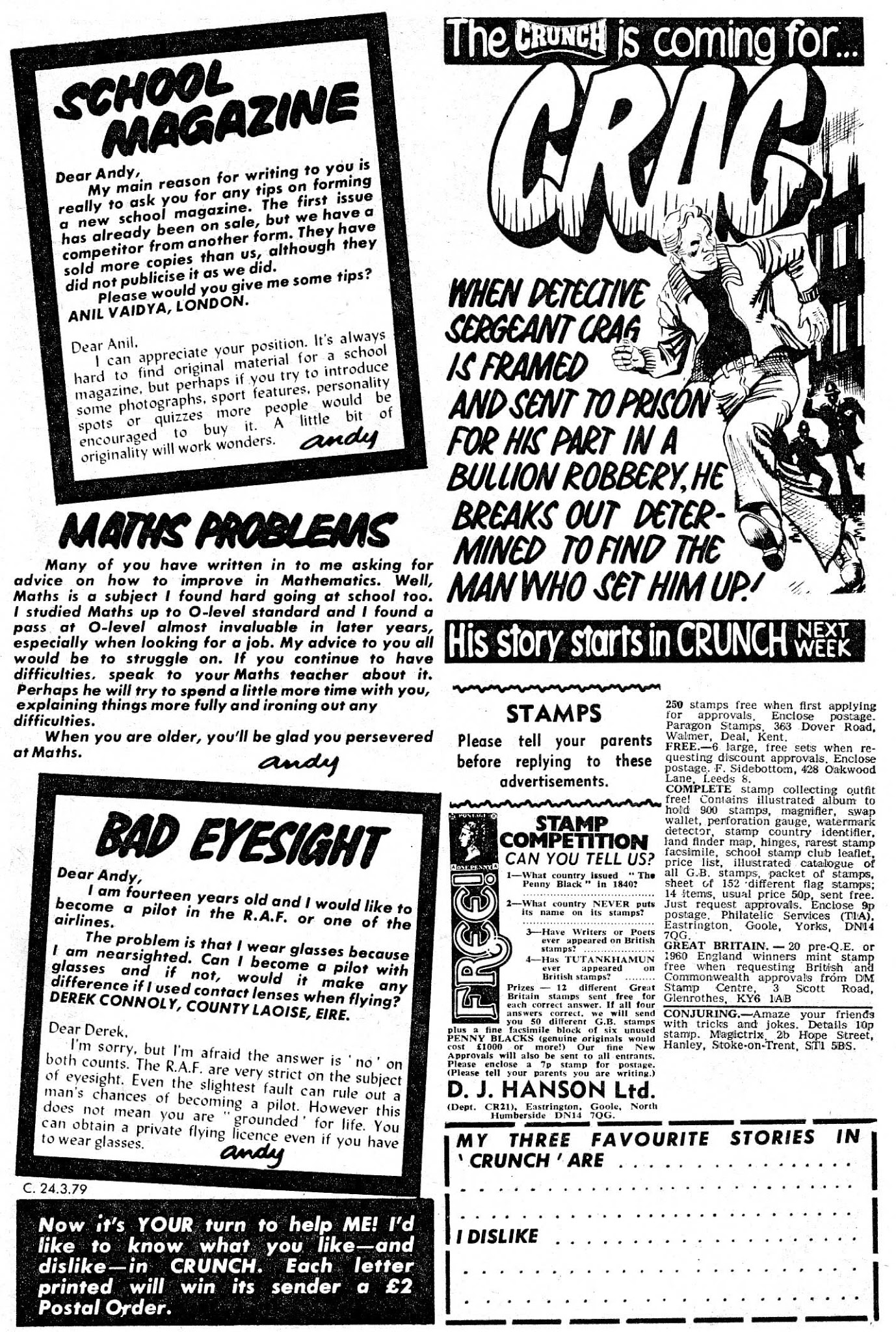 Read online The Crunch comic -  Issue #10 - 22