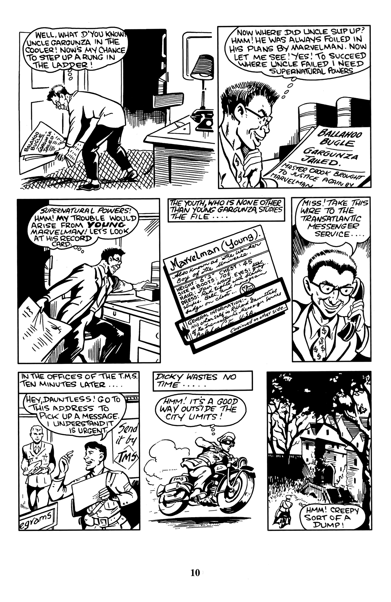 Read online Marvelman Family's Finest comic -  Issue #4 - 13