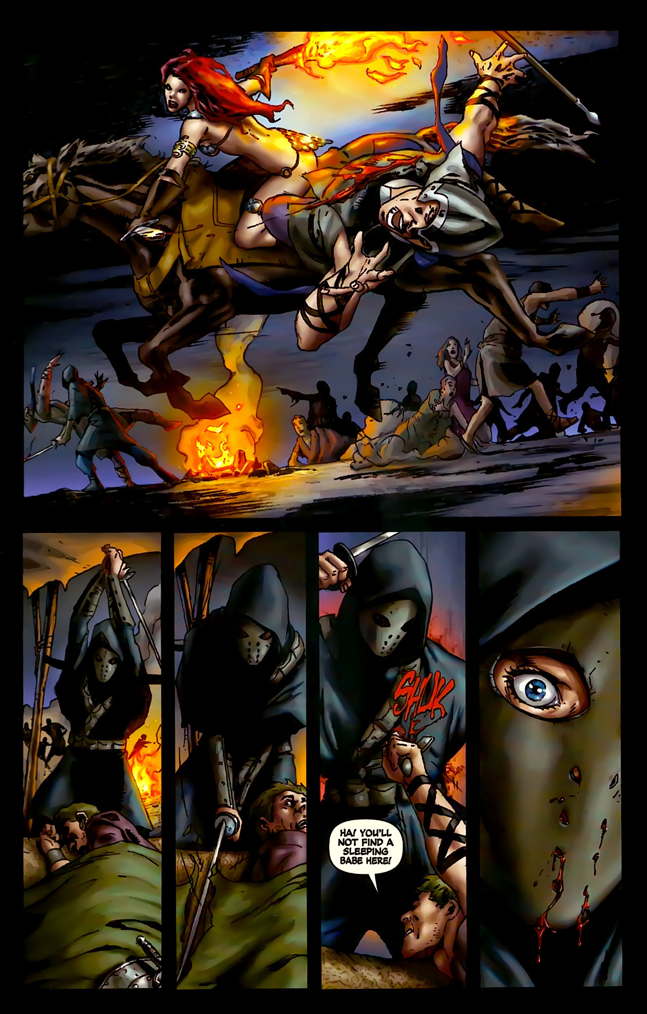 Read online Queen Sonja comic -  Issue #3 - 7