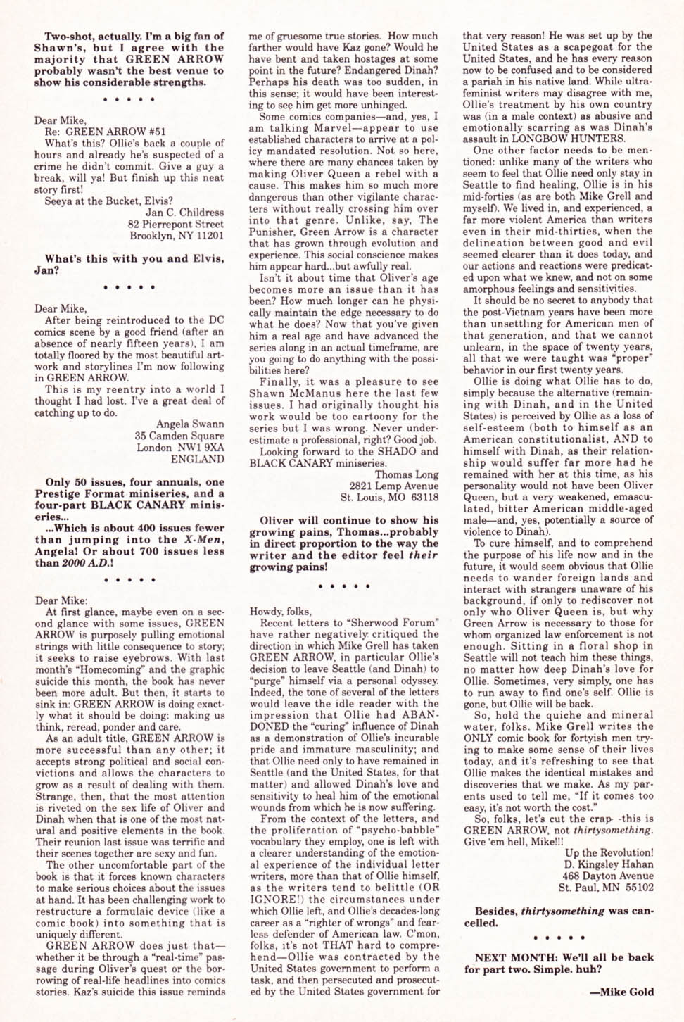 Read online Green Arrow (1988) comic -  Issue #57 - 23