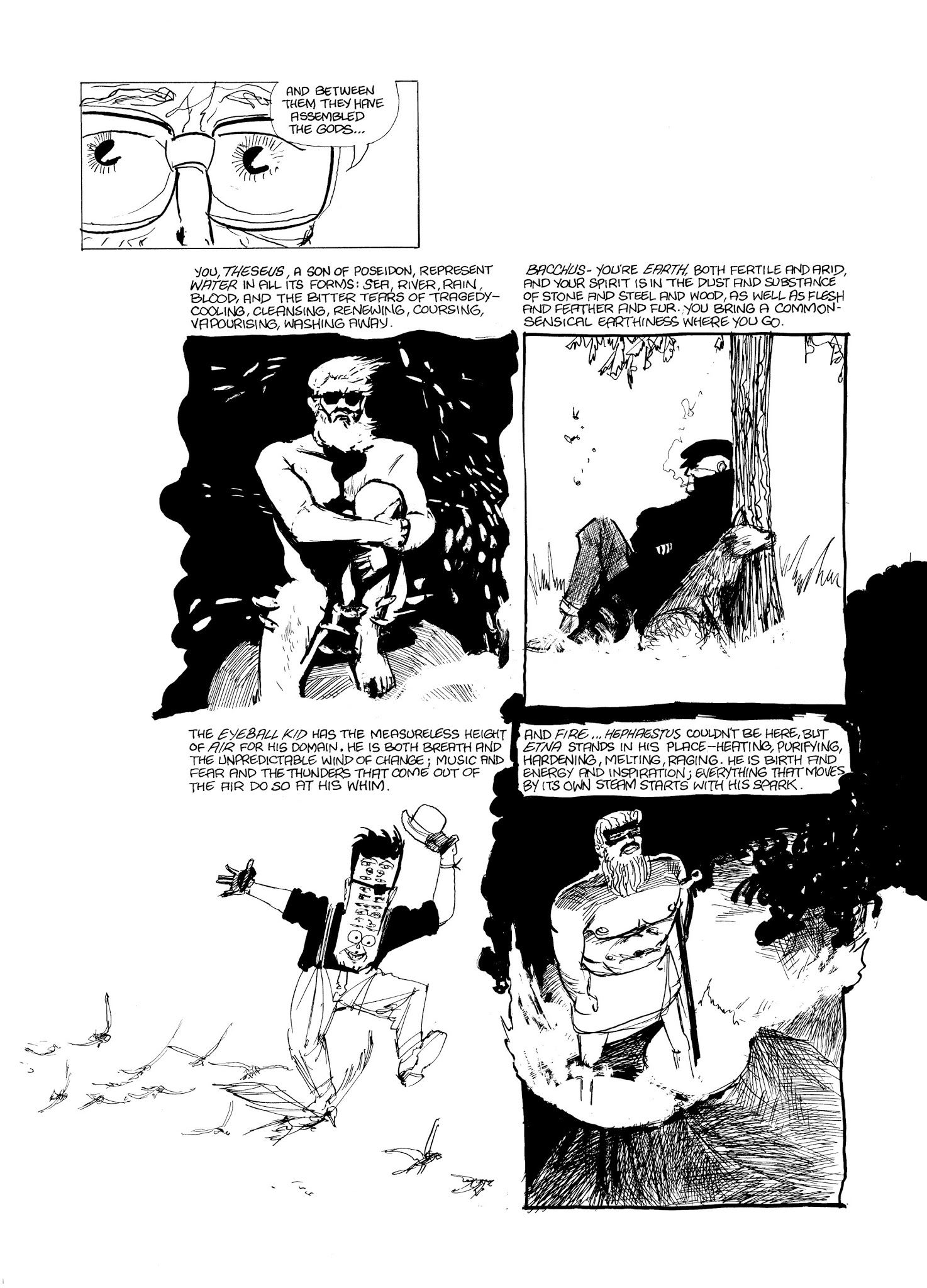 Read online Eddie Campbell's Bacchus comic -  Issue # TPB 3 - 91