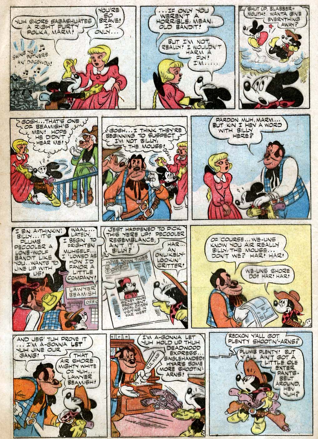 Read online Walt Disney's Comics and Stories comic -  Issue #64 - 46