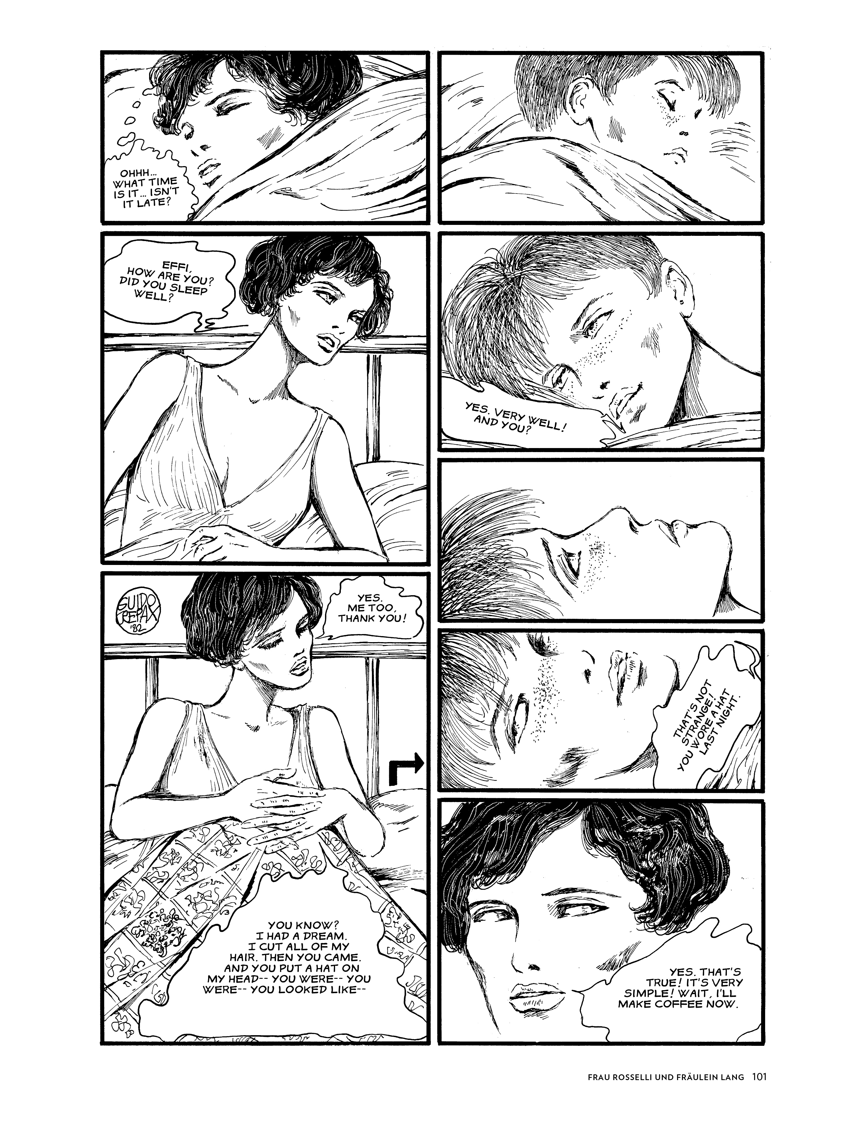 Read online The Complete Crepax comic -  Issue # TPB 6 (Part 2) - 10
