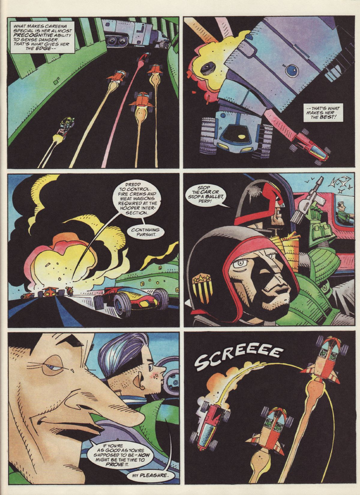 Read online Judge Dredd Megazine (vol. 3) comic -  Issue #3 - 34