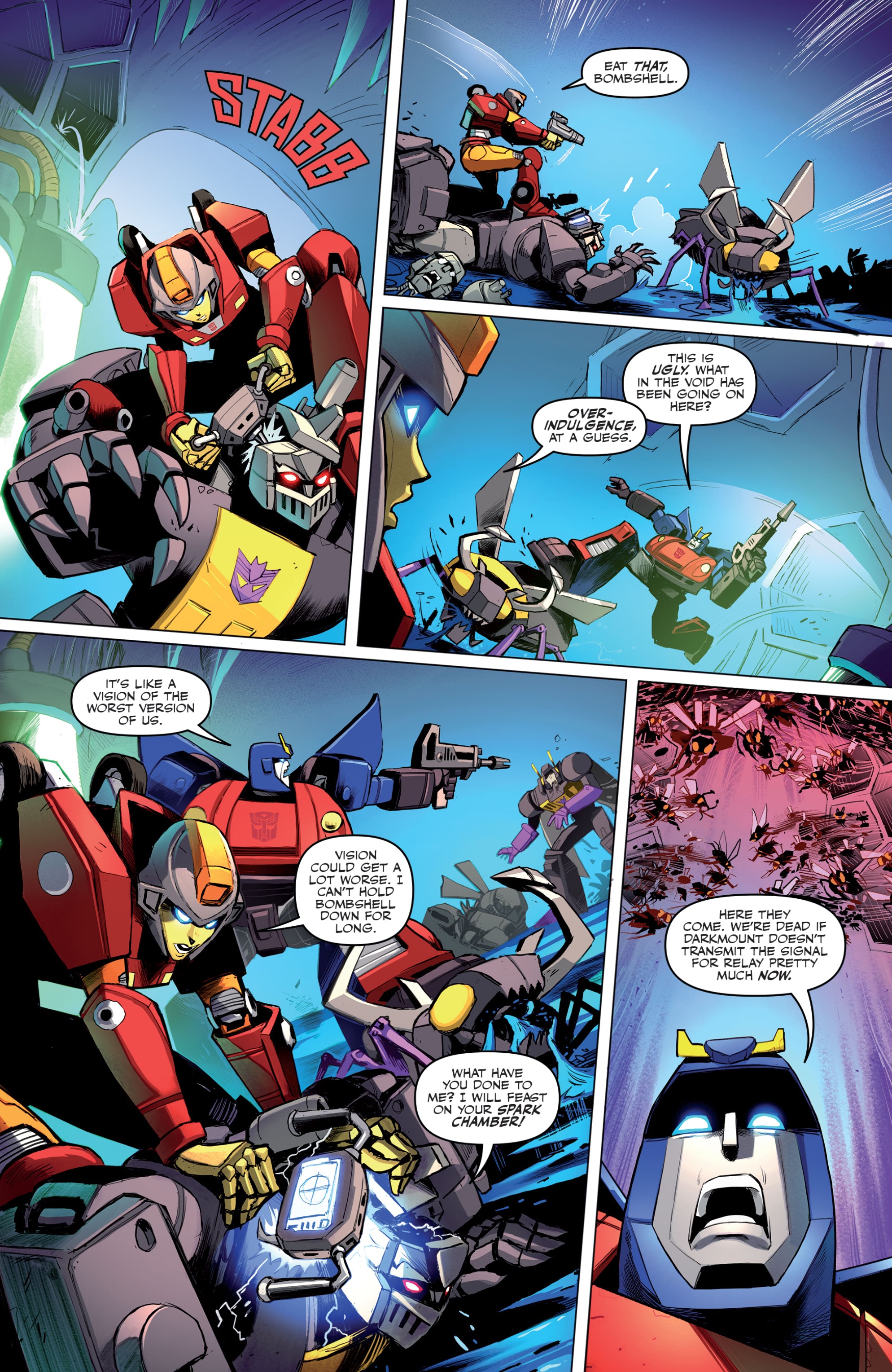 Read online Transformers (2019) comic -  Issue #43 - 27