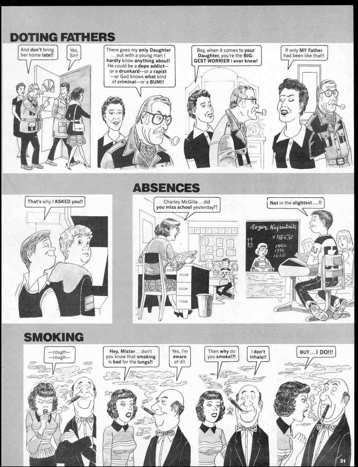 Read online MAD comic -  Issue #254 - 33