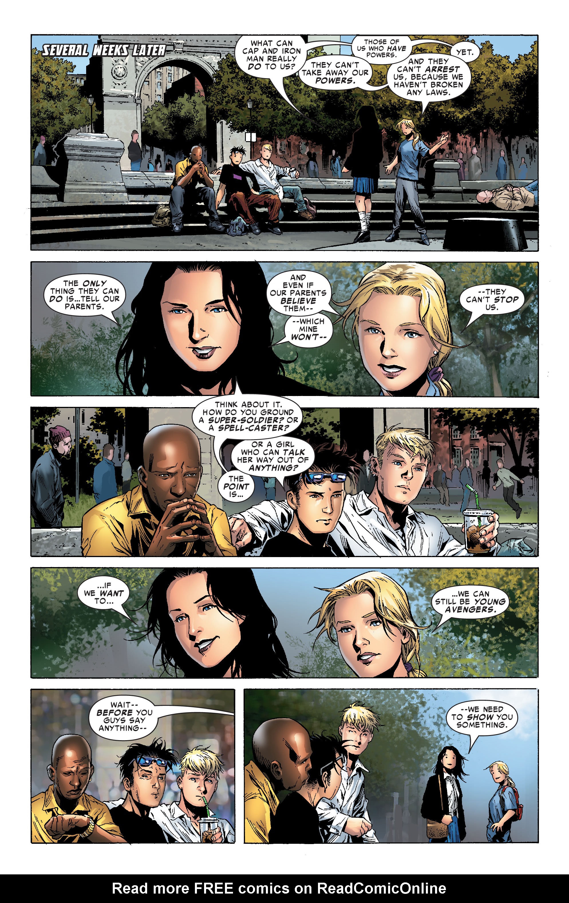 Read online Young Avengers by Heinberg & Cheung Omnibus comic -  Issue # TPB (Part 2) - 35