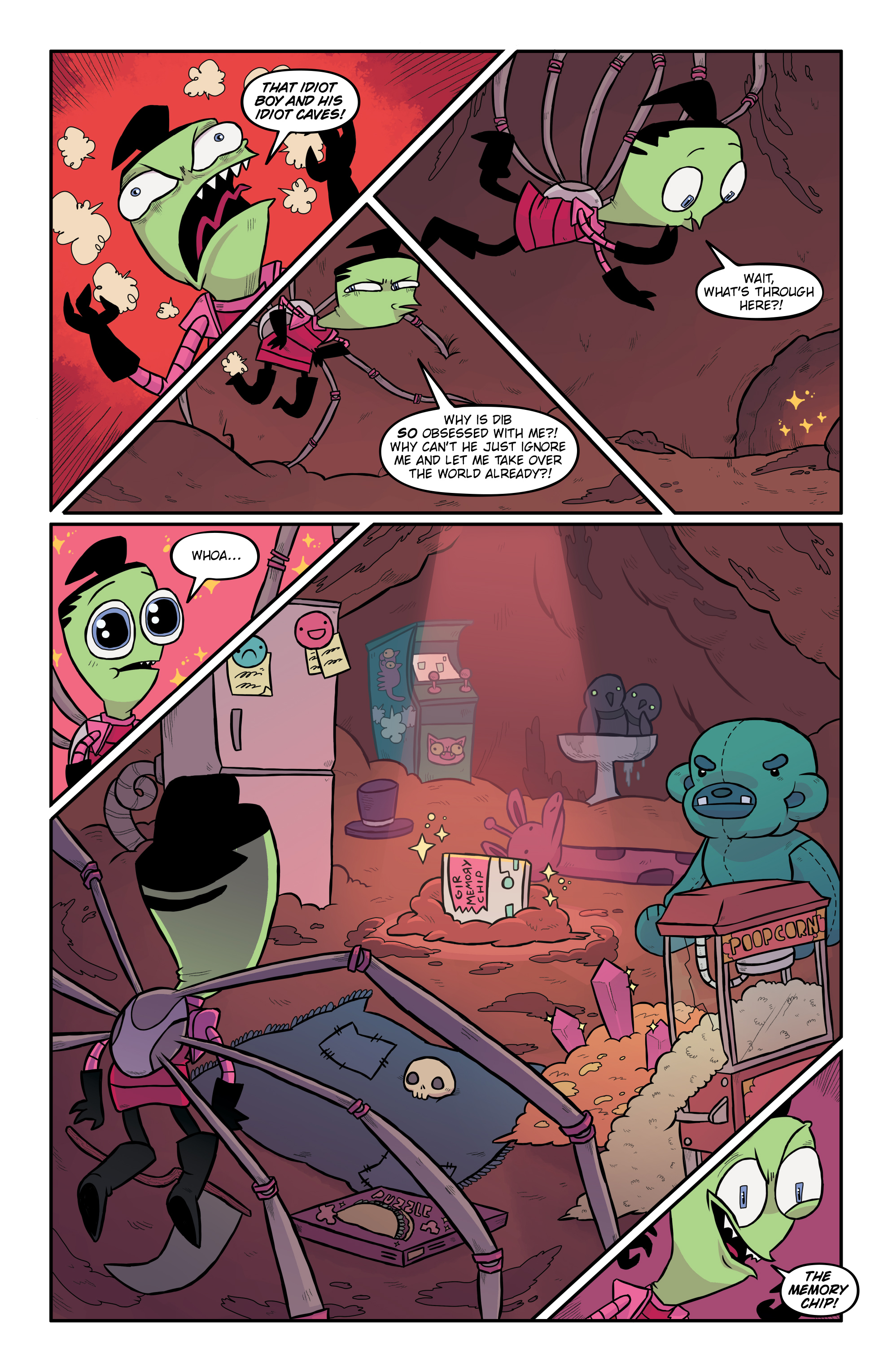 Read online Invader Zim comic -  Issue # _TPB 6 - 121