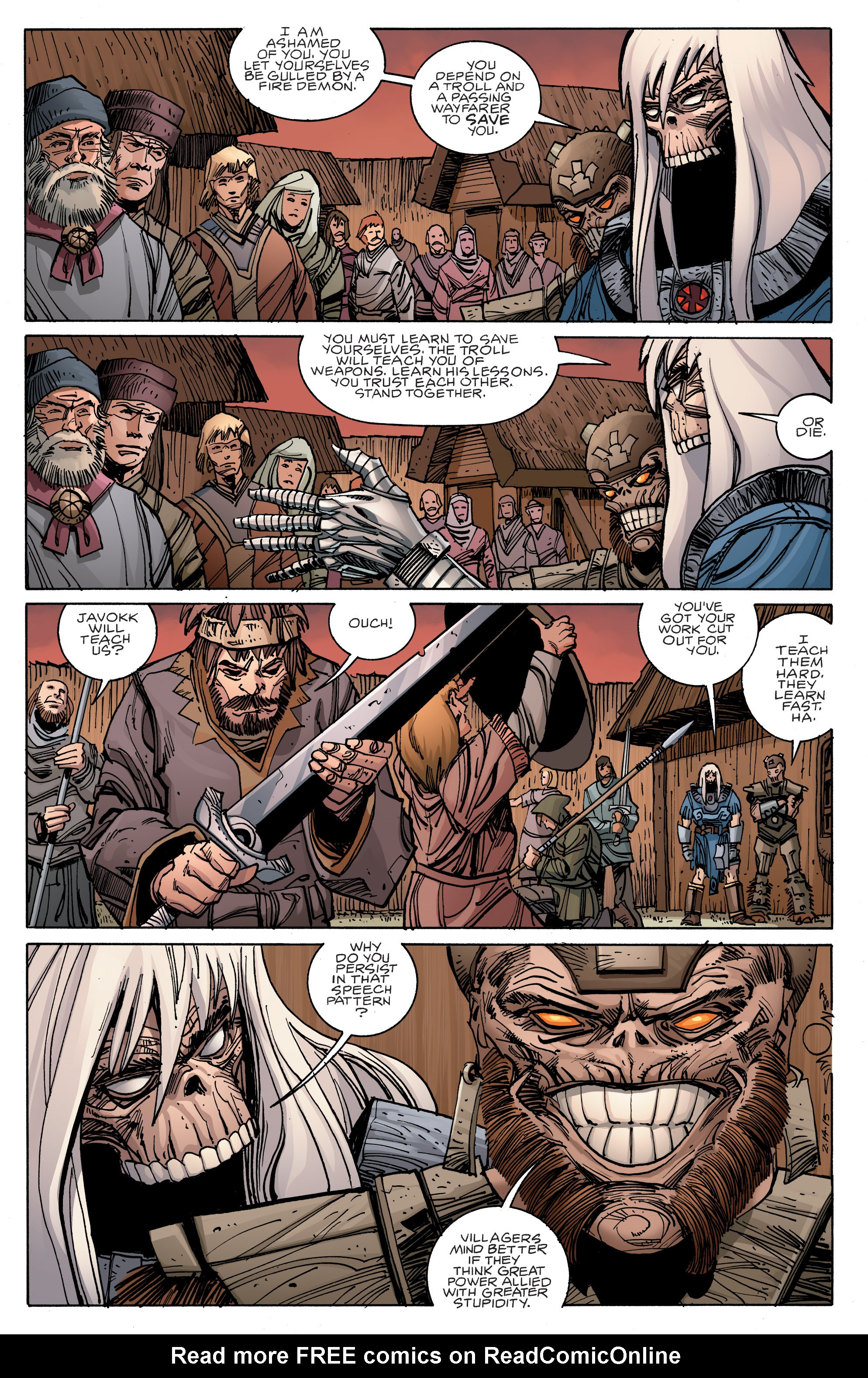 Read online Ragnarok comic -  Issue #4 - 20