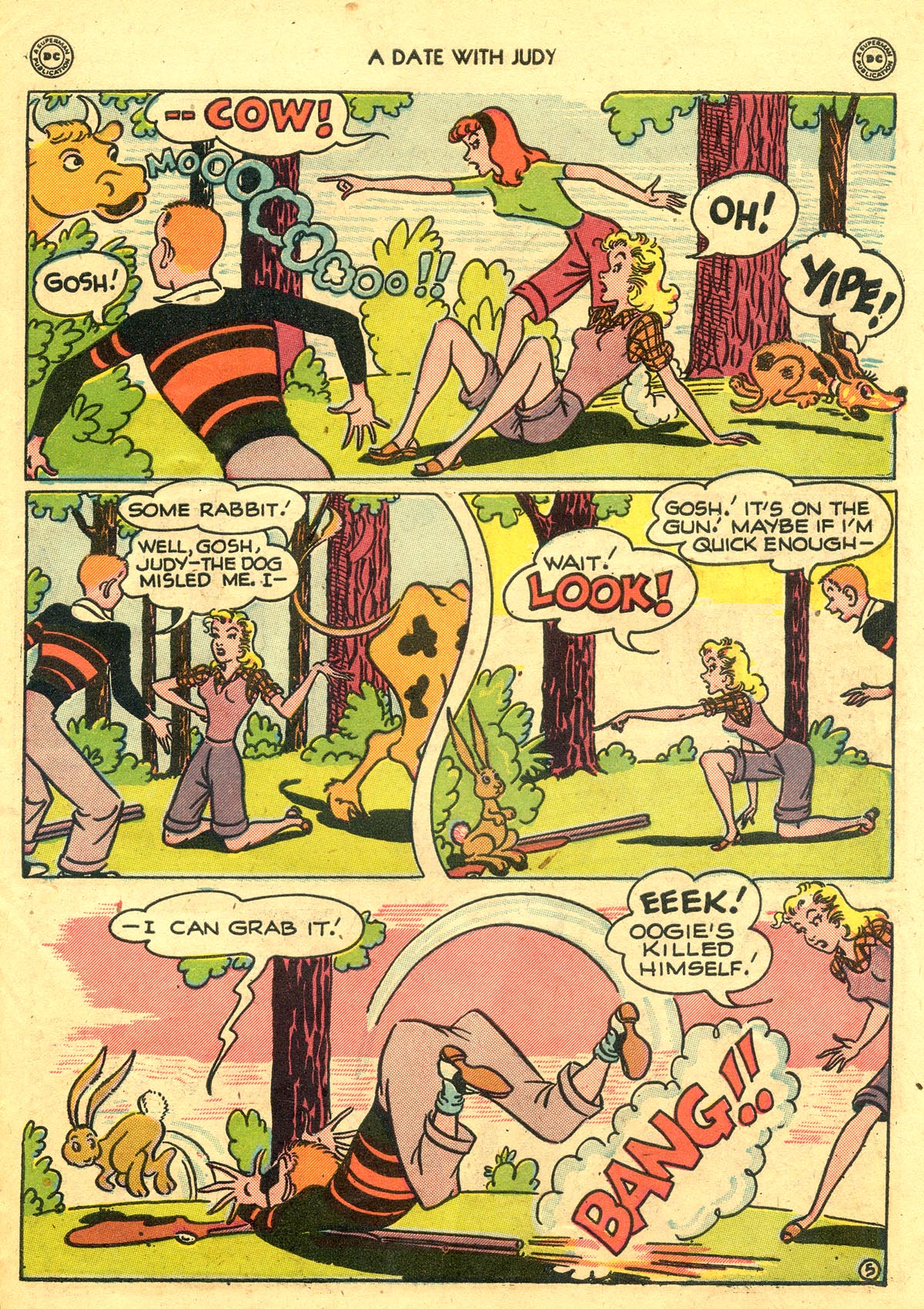 Read online A Date with Judy comic -  Issue #4 - 45