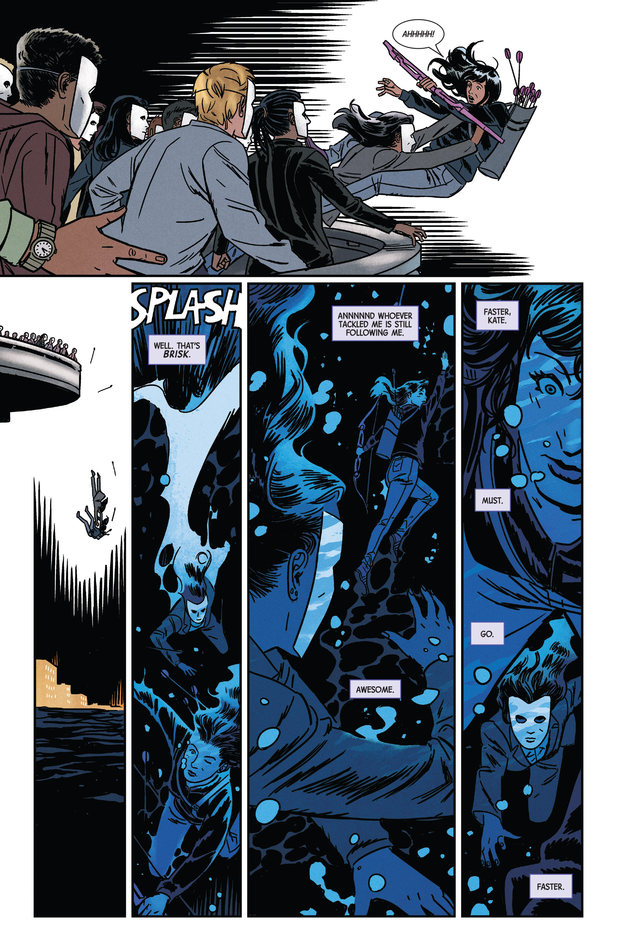 Read online Hawkeye (2016) comic -  Issue #3 - 4