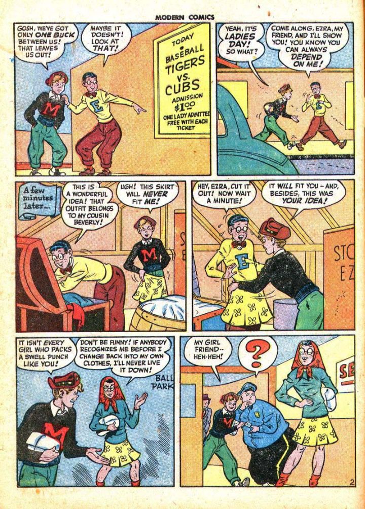 Read online Modern Comics comic -  Issue #49 - 52