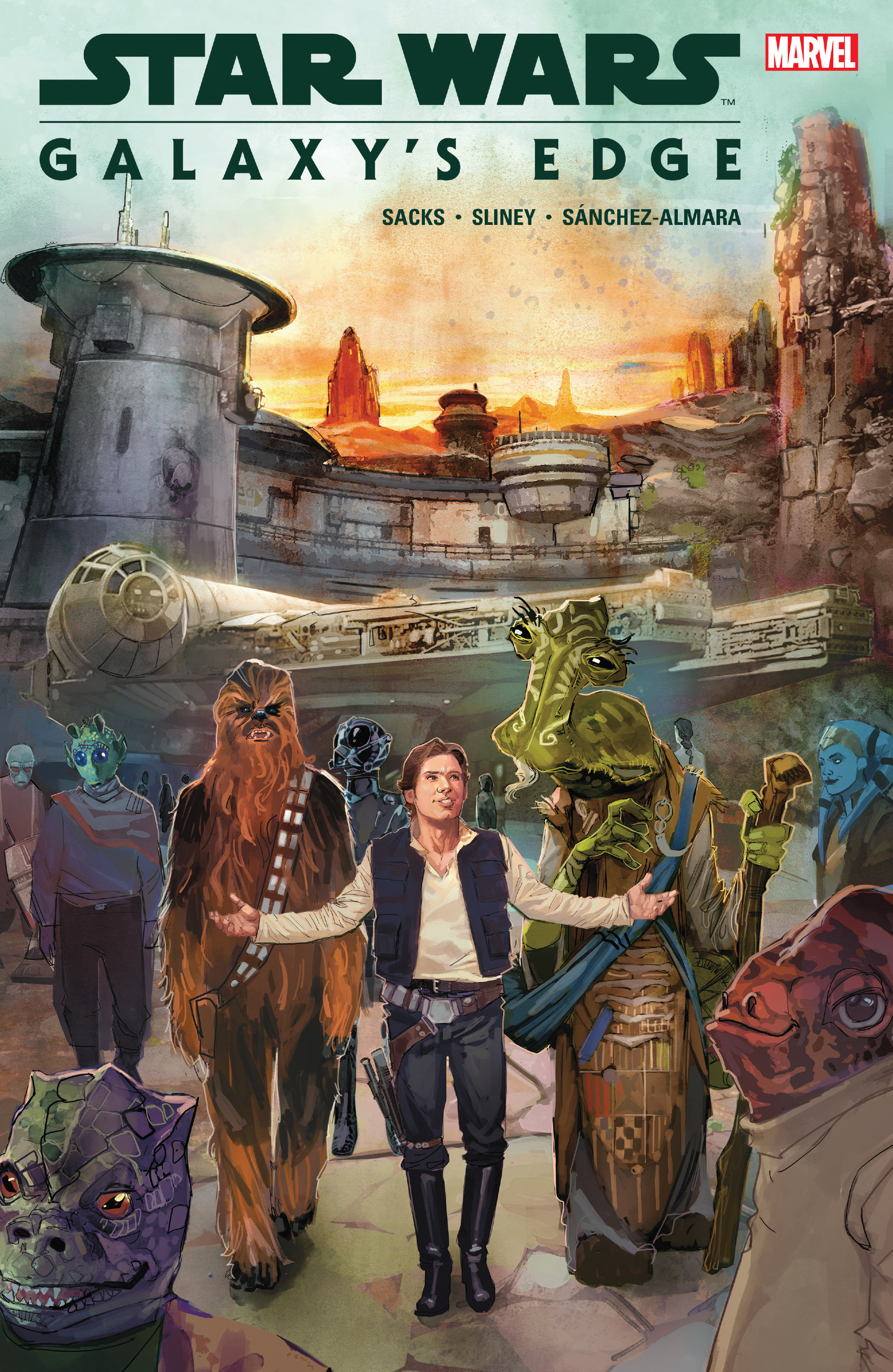 Read online Star Wars: Galaxy's Edge comic -  Issue # _TPB - 1