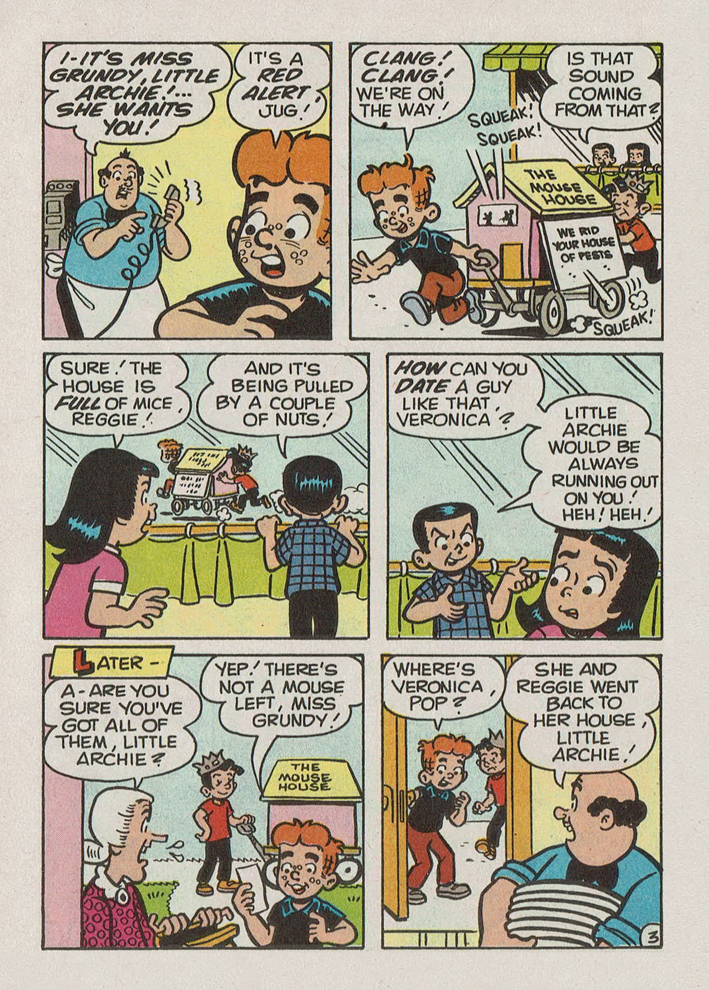 Read online Archie's Double Digest Magazine comic -  Issue #165 - 136