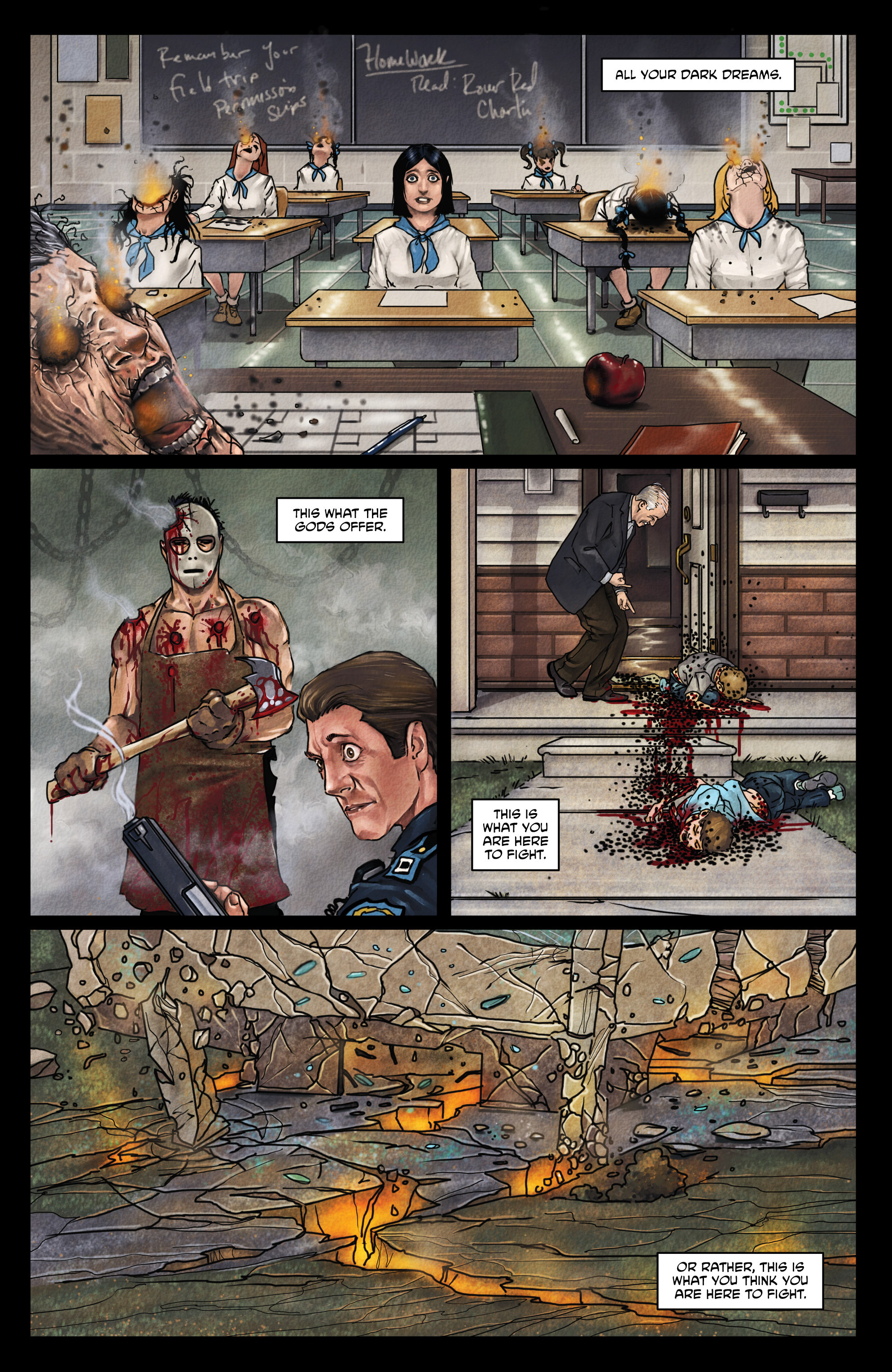 Read online Dark Gods comic -  Issue #5 - 16