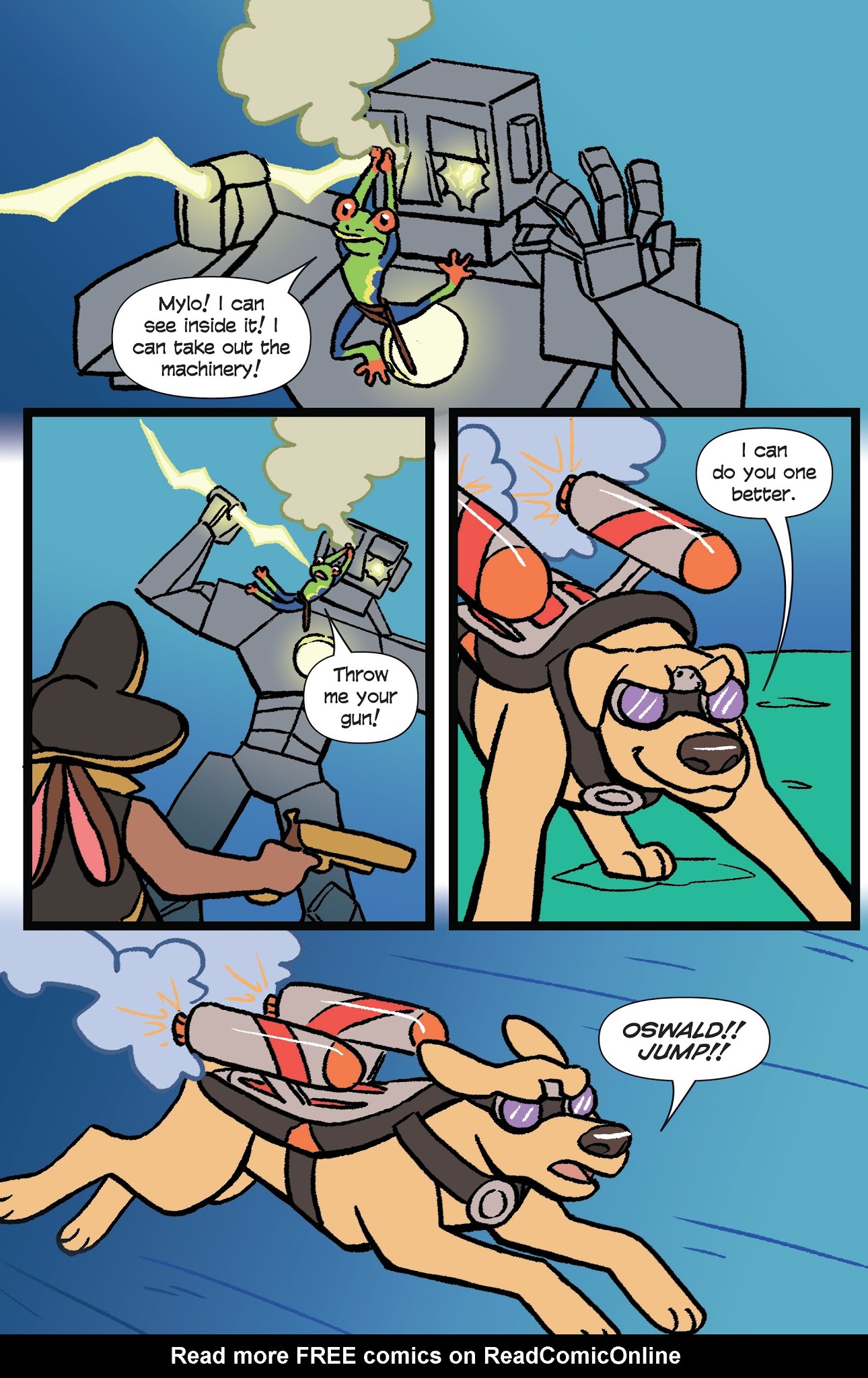 Read online Action Lab, Dog of Wonder comic -  Issue #8 - 20