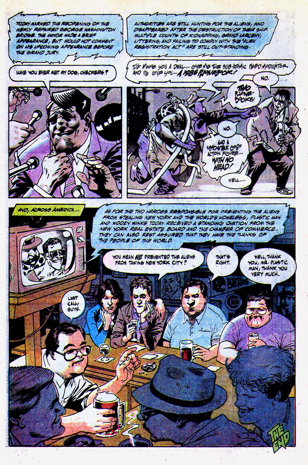 Read online Plastic Man (1988) comic -  Issue #4 - 23