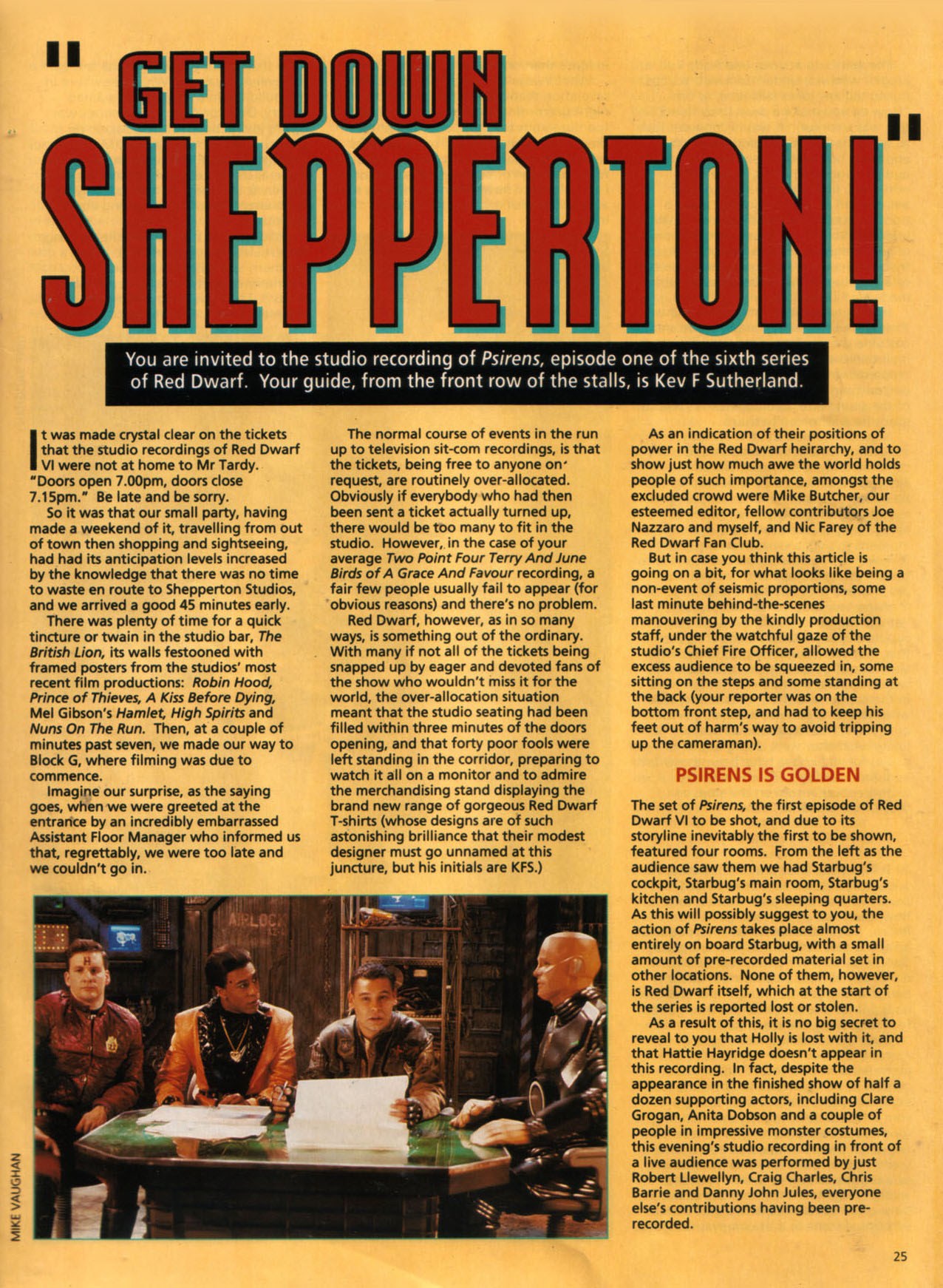 Read online Red Dwarf Smegazine (1993) comic -  Issue #3 - 25