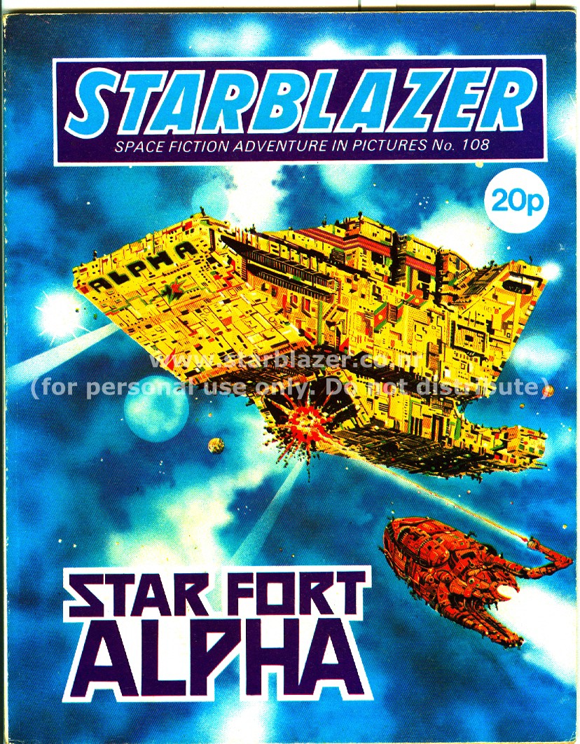 Read online Starblazer comic -  Issue #108 - 2