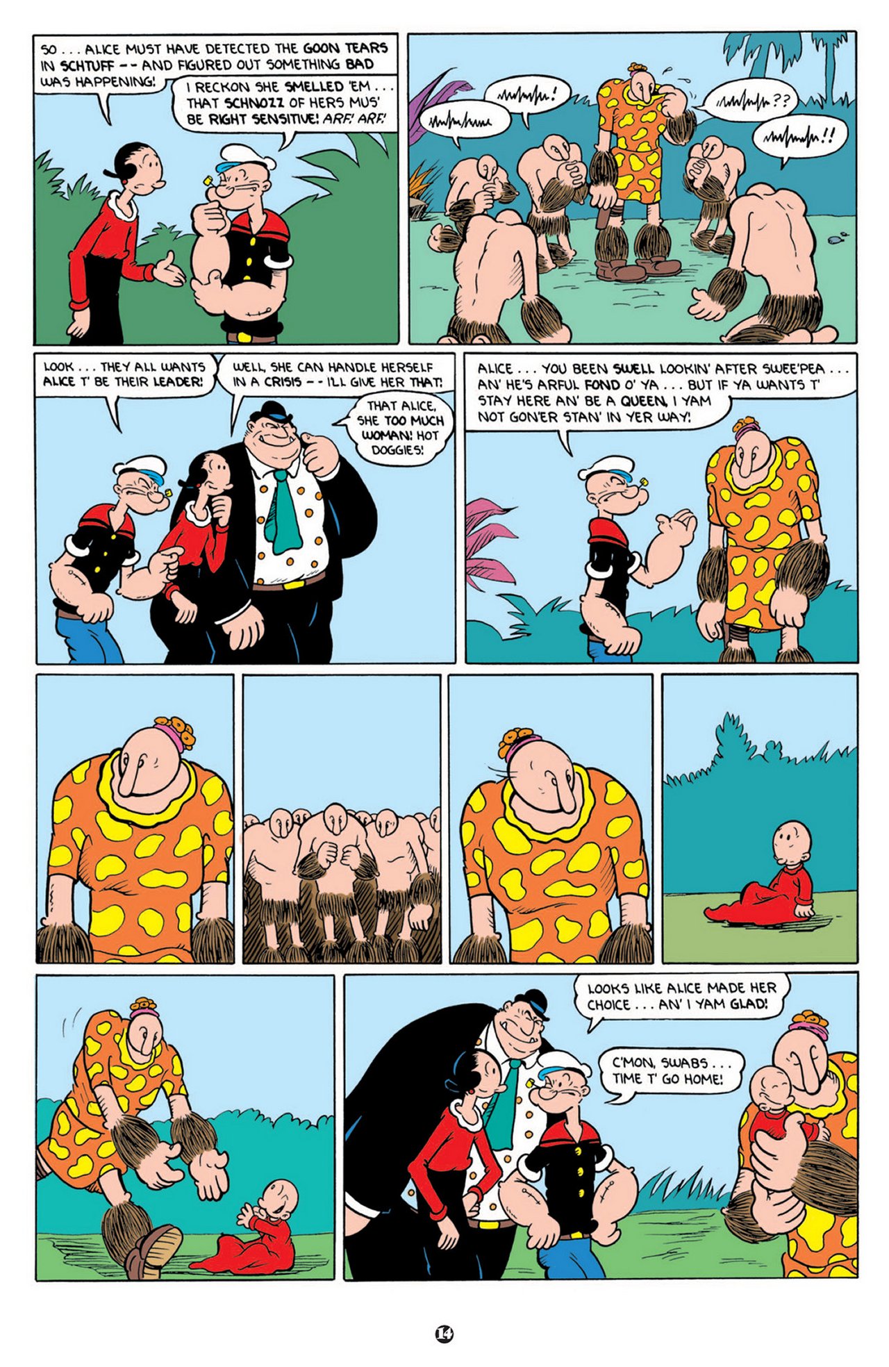 Read online Popeye (2012) comic -  Issue #9 - 16