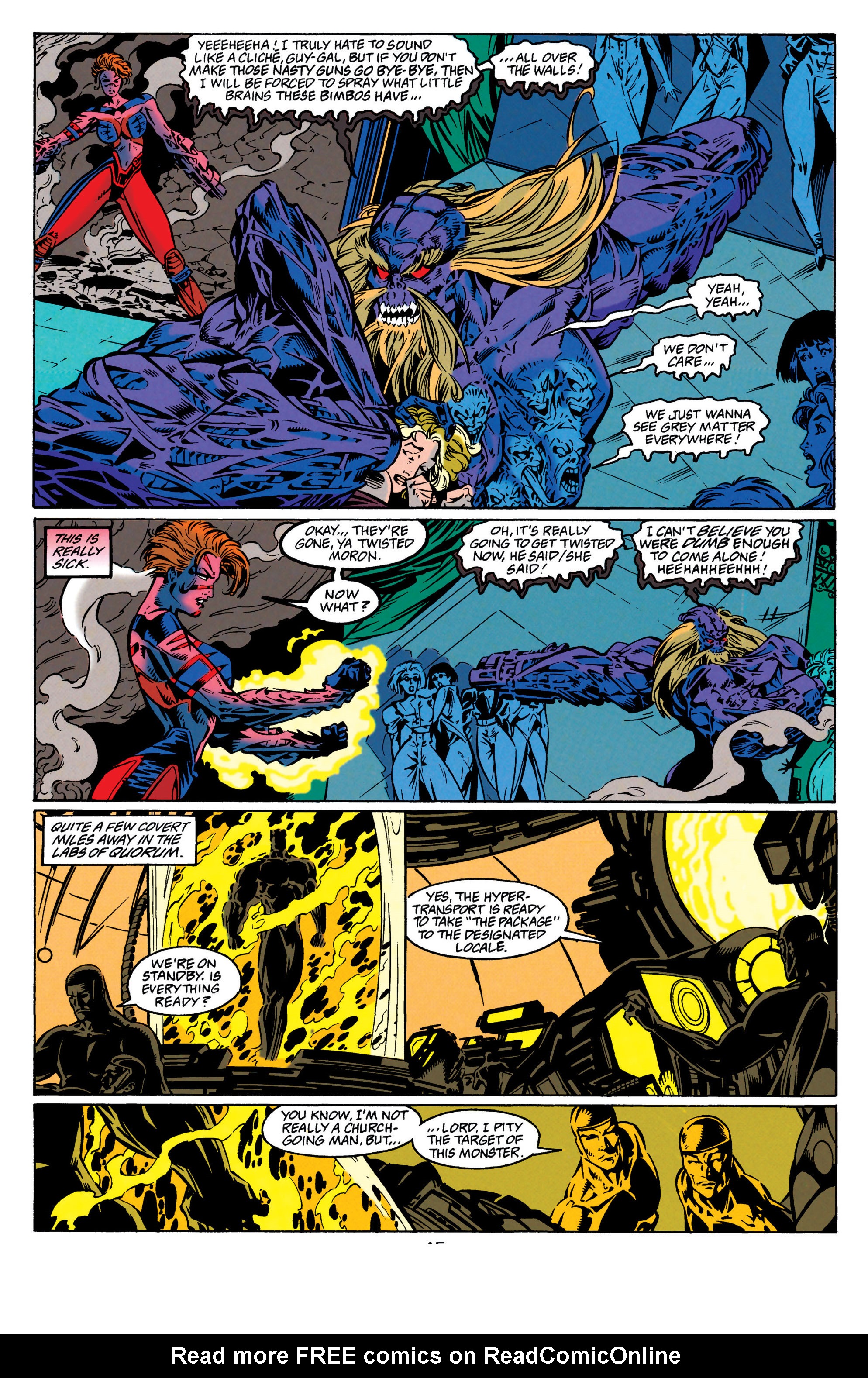 Read online Guy Gardner: Warrior comic -  Issue #42 - 14