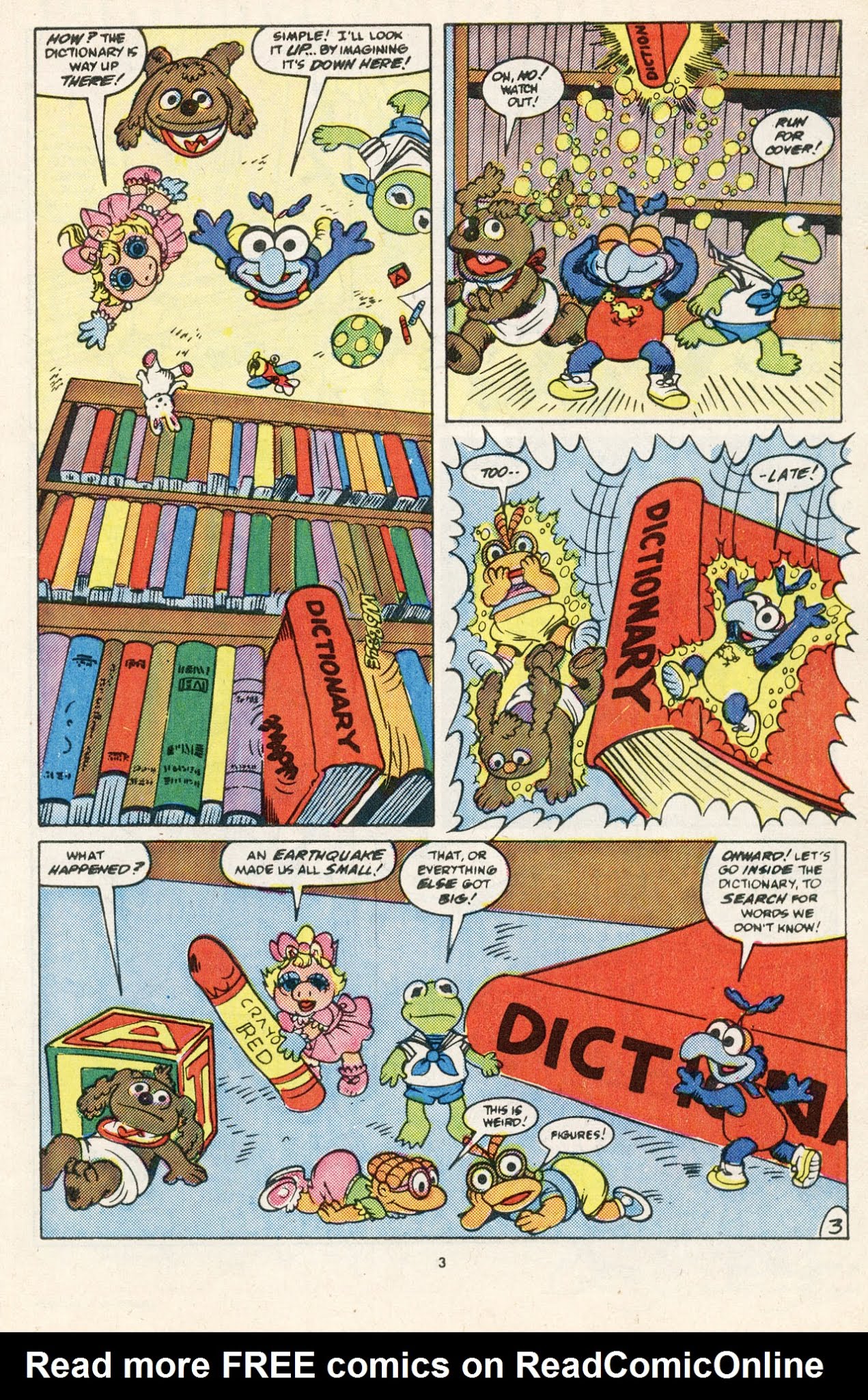 Read online Muppet Babies comic -  Issue #25 - 5