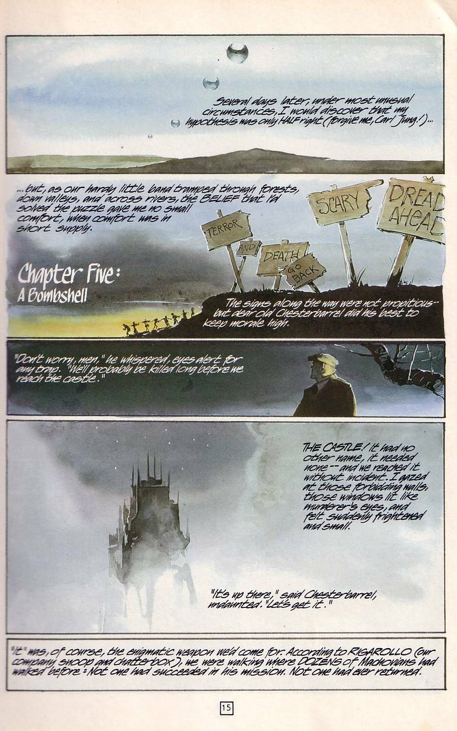 Read online Moonshadow comic -  Issue #4 - 17