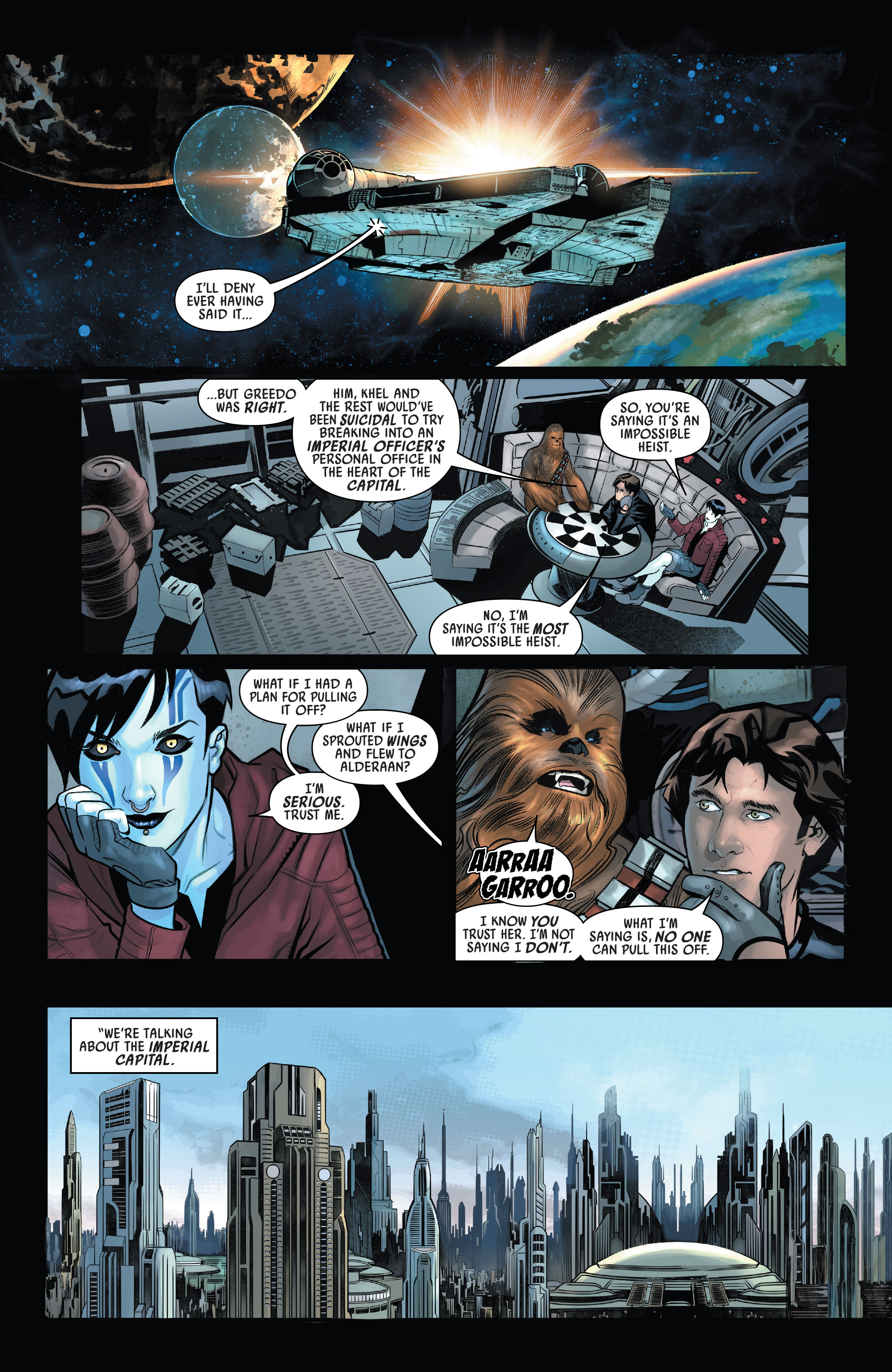 Read online Star Wars: Han Solo & Chewbacca comic -  Issue #8 - 6