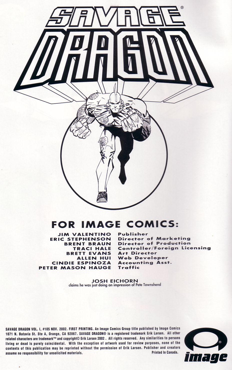 Read online The Savage Dragon (1993) comic -  Issue #105 - 2