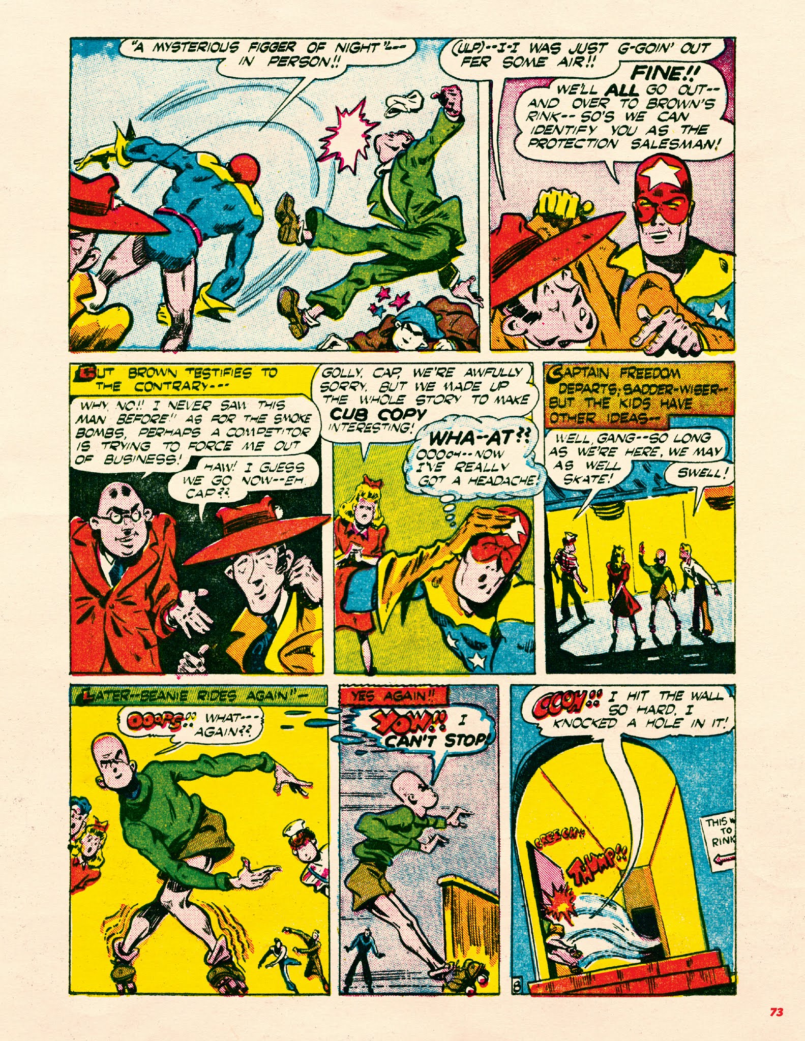 Read online Super Patriotic Heroes comic -  Issue # TPB (Part 1) - 75