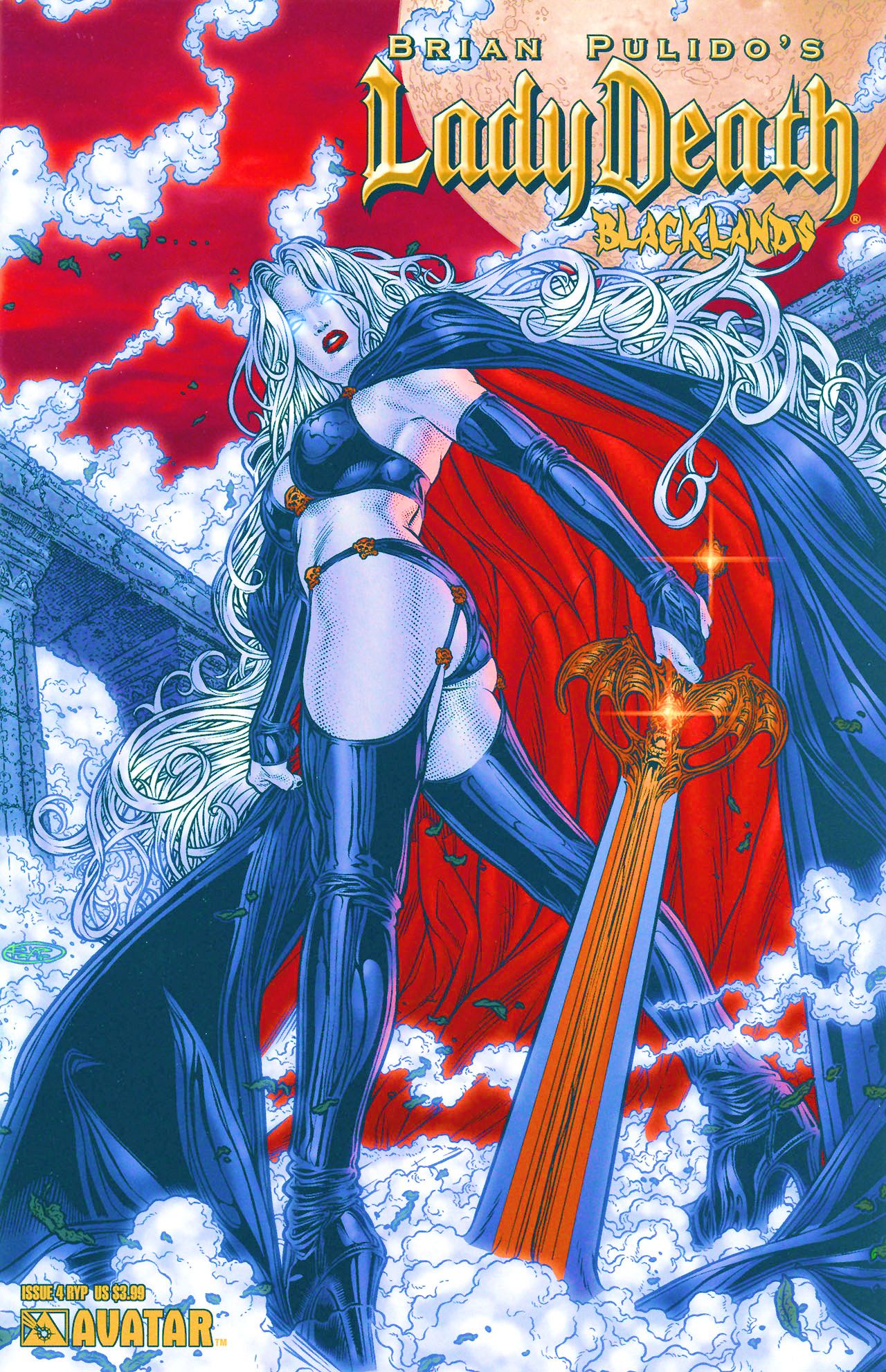 Read online Brian Pulido's Lady Death: Blacklands comic -  Issue #4 - 4