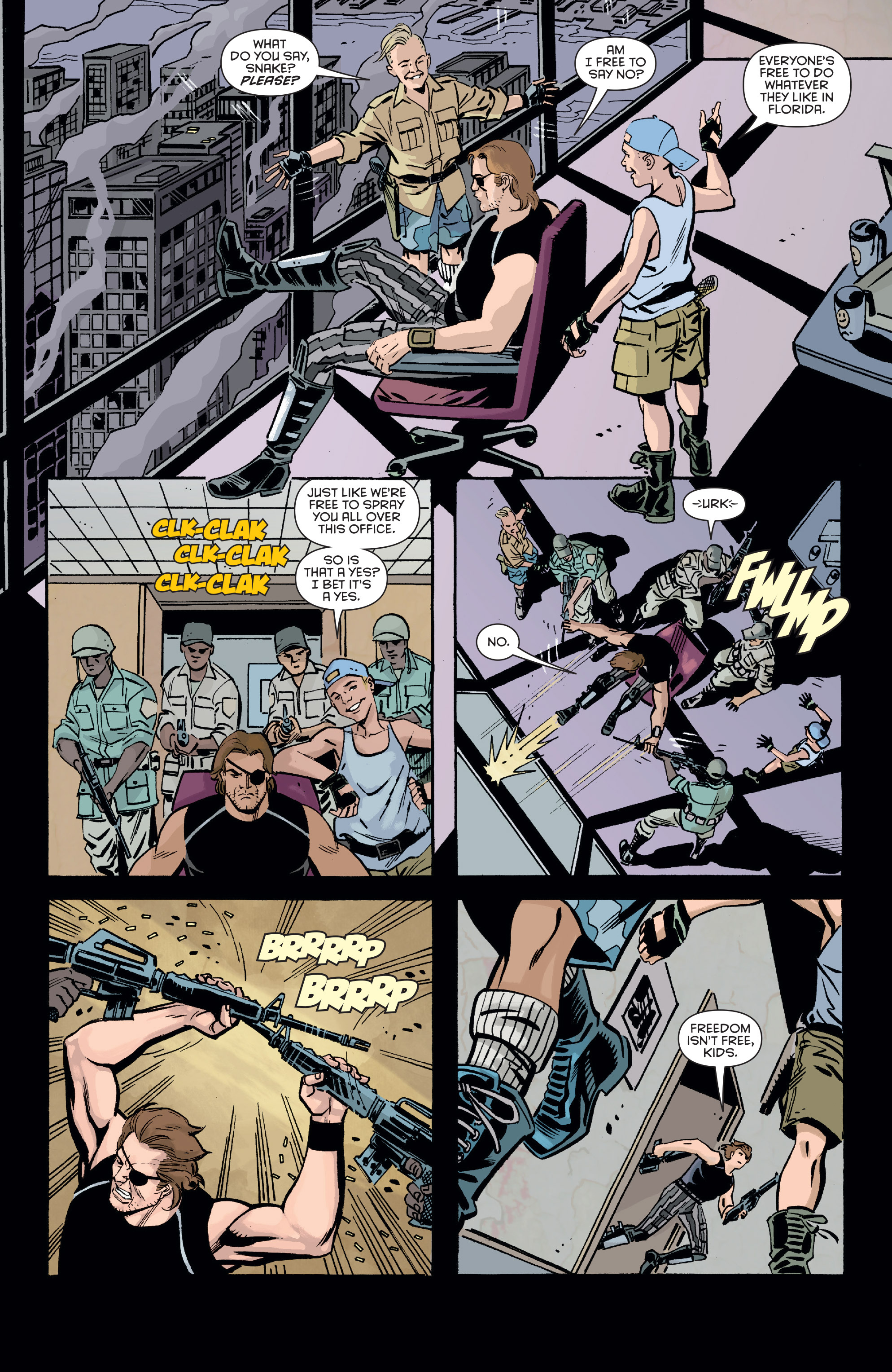 Read online Escape from New York comic -  Issue #2 - 6