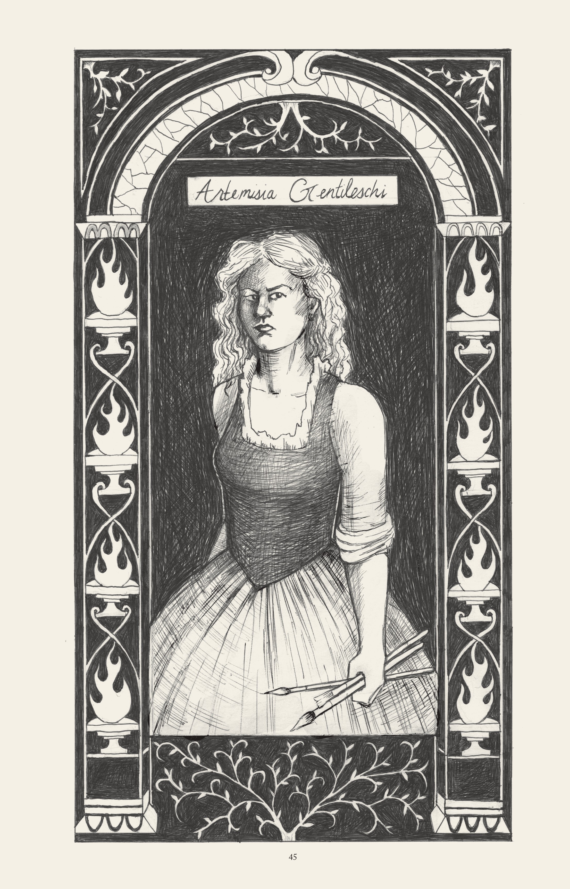 Read online I Know What I Am: The Life and Times of Artemisia Gentileschi comic -  Issue # TPB (Part 1) - 54