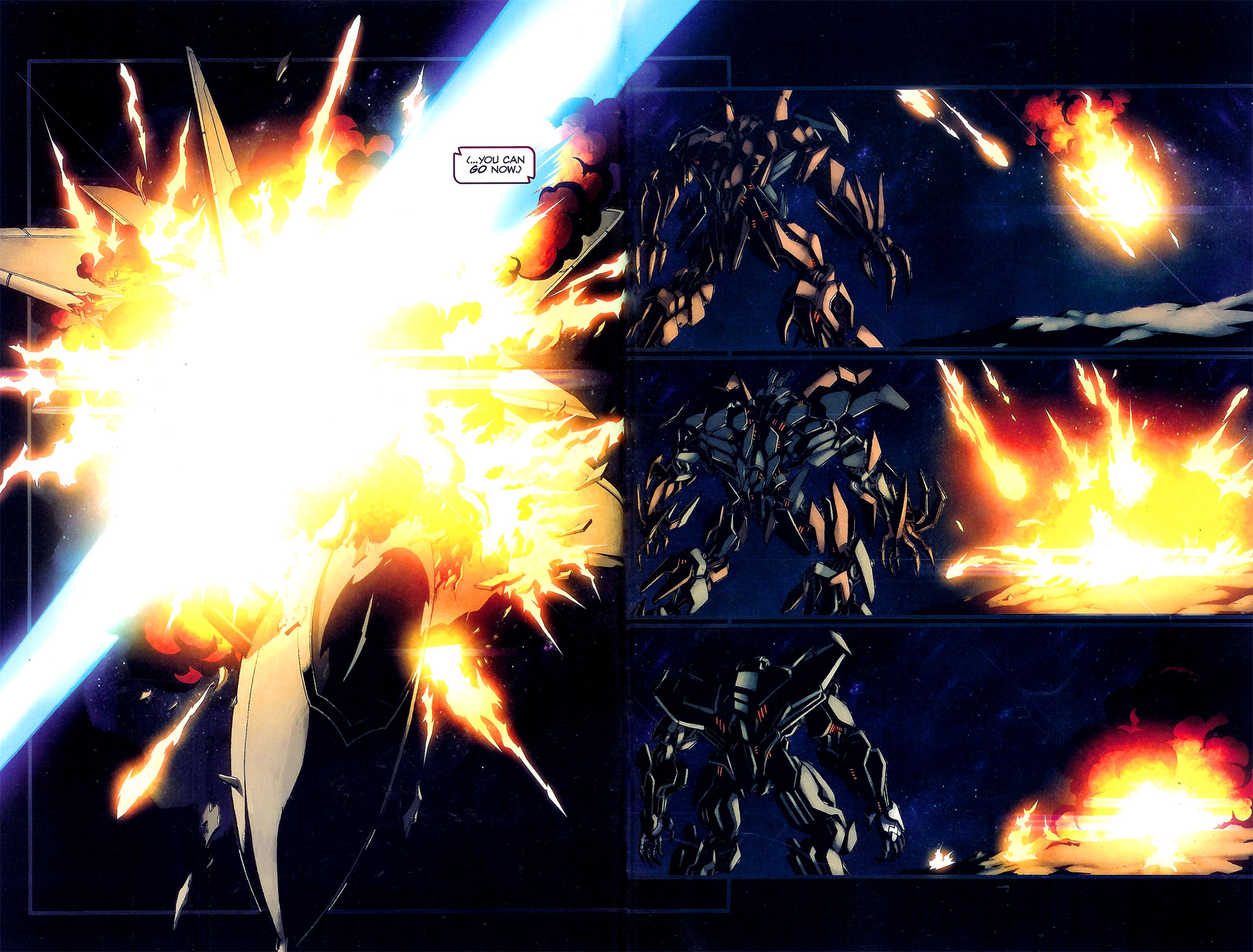 Read online Transformers: Movie Prequel comic -  Issue #4 - 5