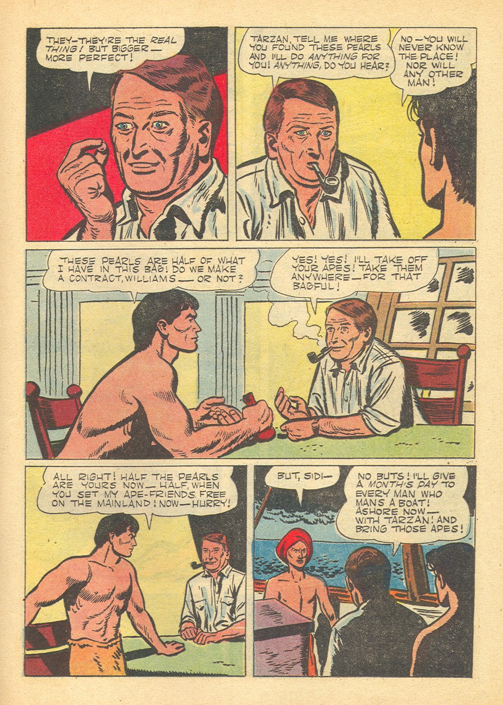 Read online Tarzan (1948) comic -  Issue #61 - 13