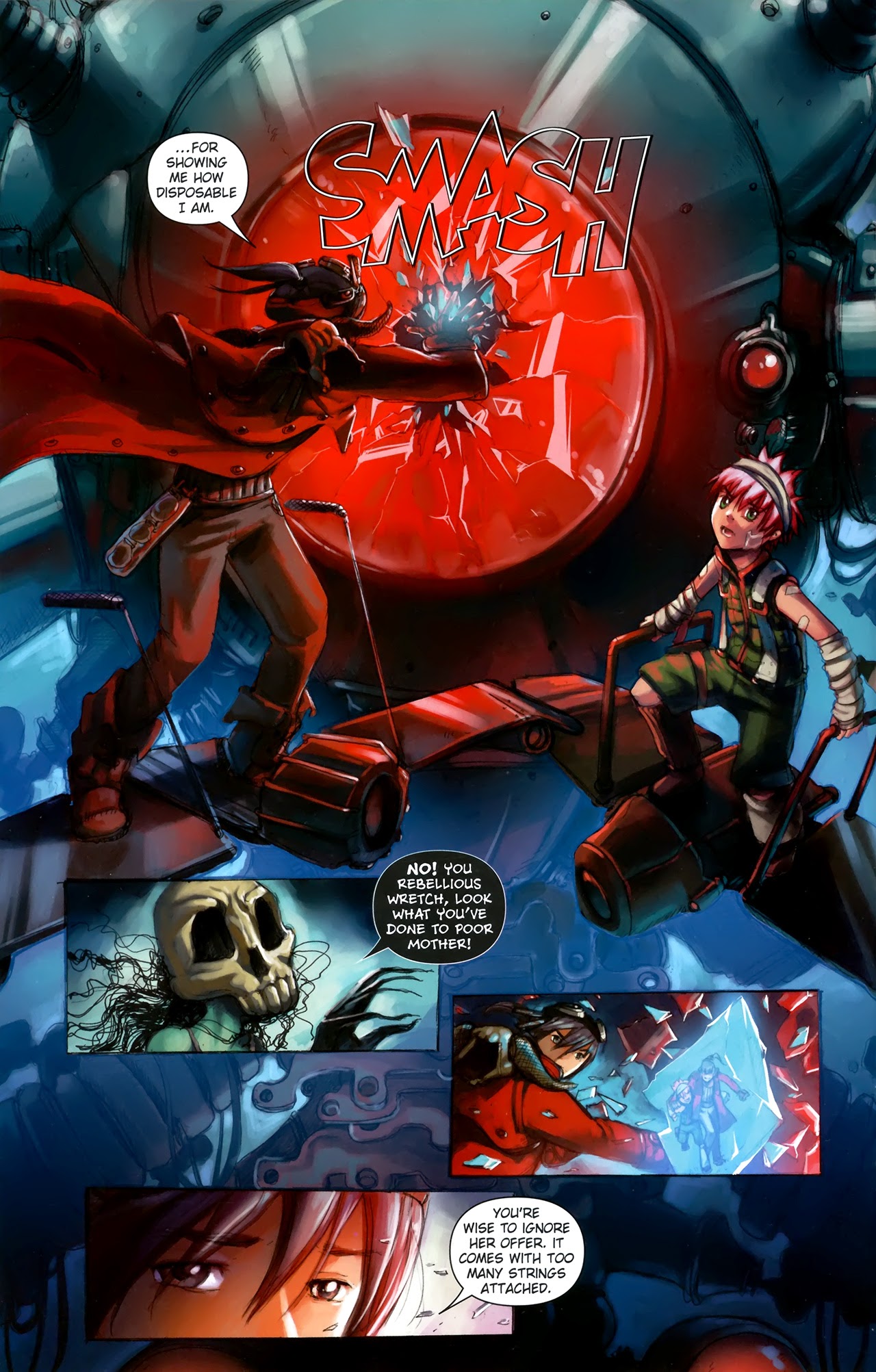 Read online Sky Pirates Of Neo Terra comic -  Issue #5 - 18