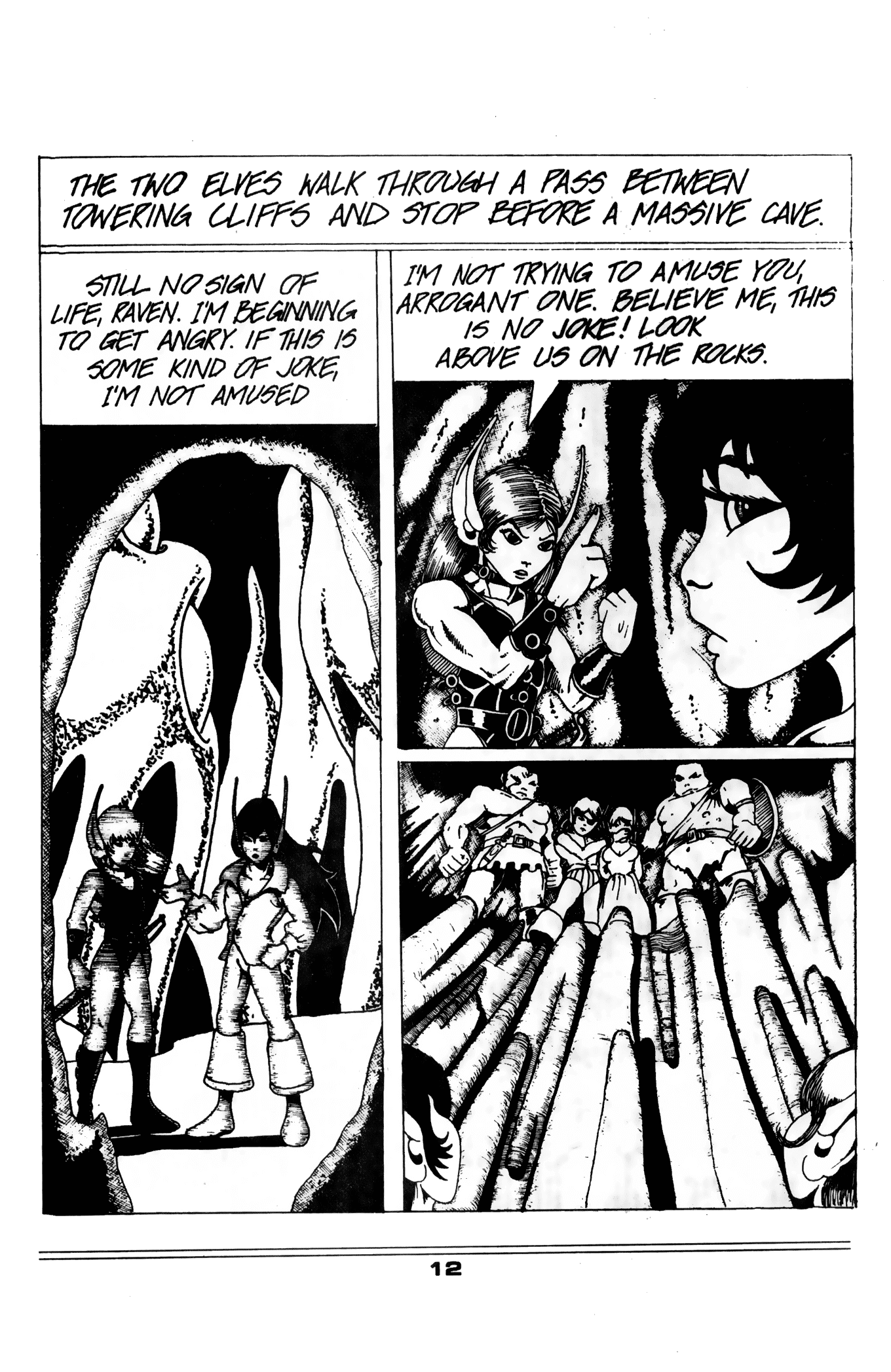 Read online Elflord Chronicles comic -  Issue #1 - 36