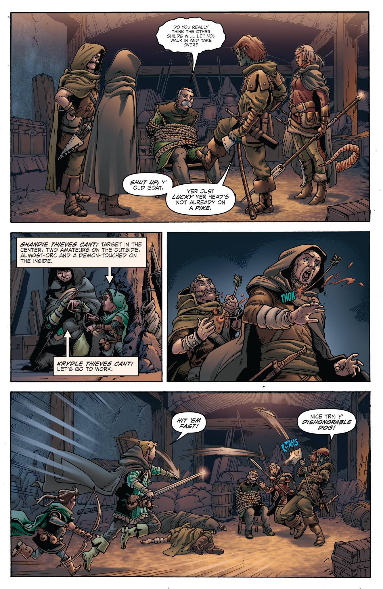 Read online Dungeons & Dragons: Evil At Baldur's Gate comic -  Issue #2 - 11