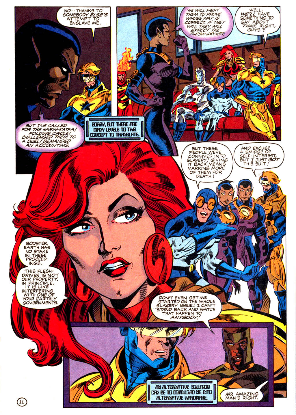 Read online Extreme Justice comic -  Issue #15 - 11