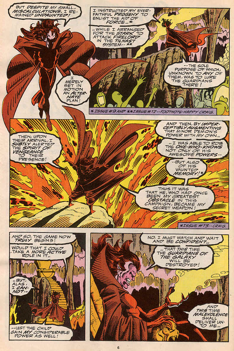 Read online Guardians of the Galaxy (1990) comic -  Issue #15 - 6