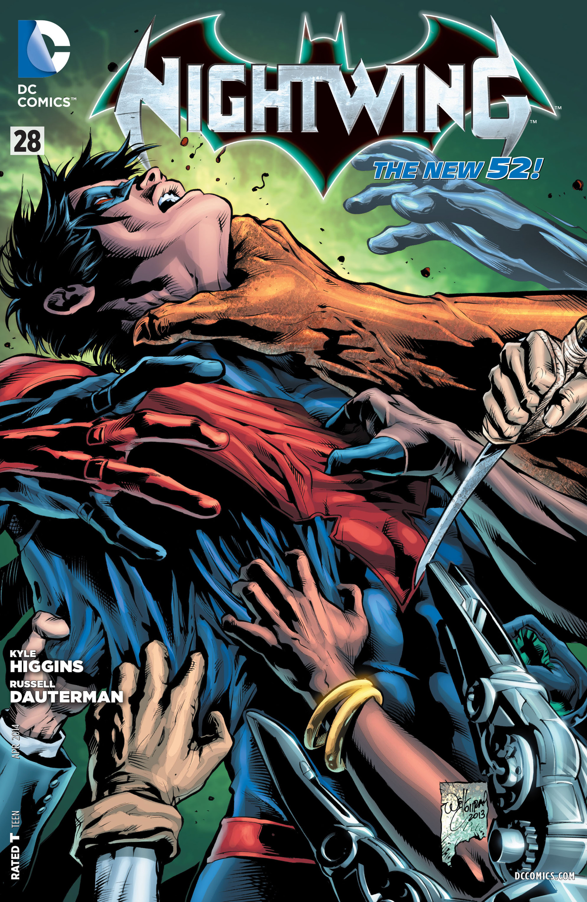Read online Nightwing (2011) comic -  Issue #28 - 1