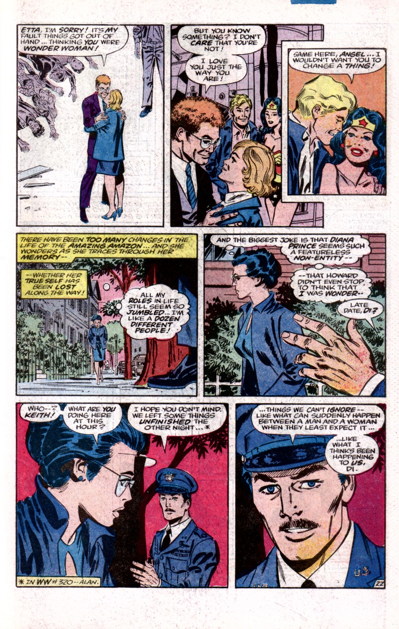 Read online Wonder Woman (1942) comic -  Issue #323 - 23